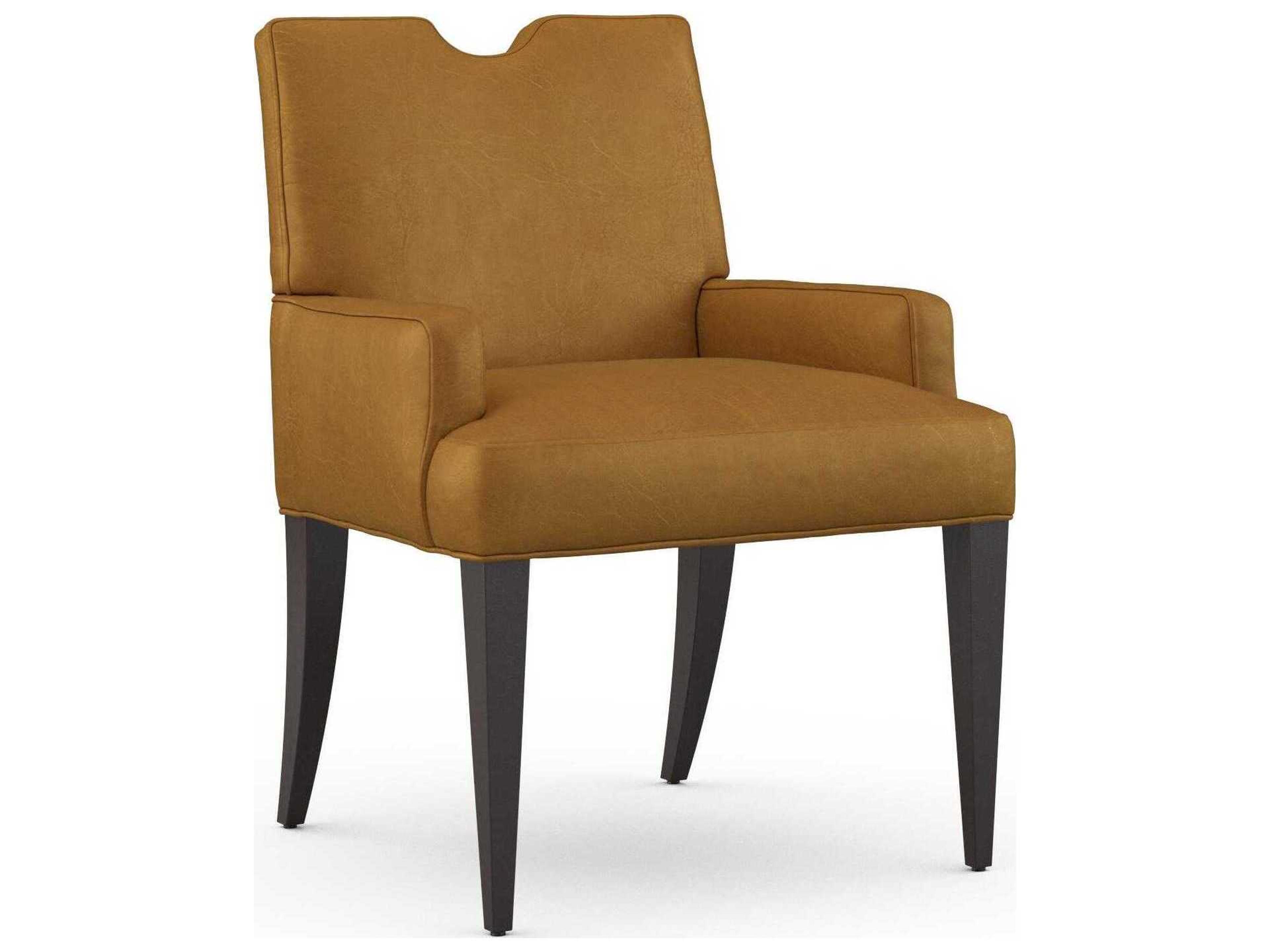 Hopkins Leather Arm Dining Chair
