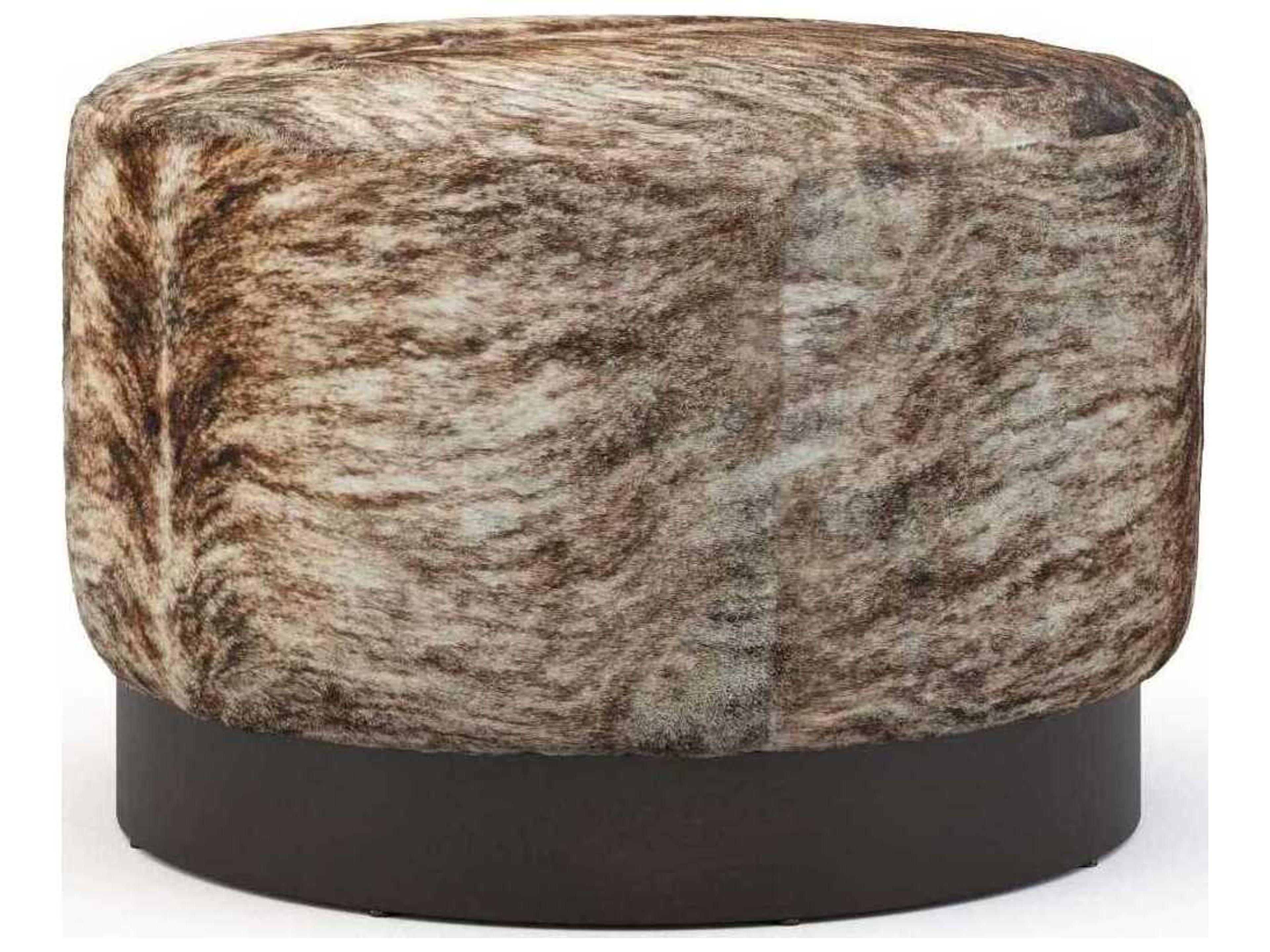 Eastwood Leather Swivel Ottoman