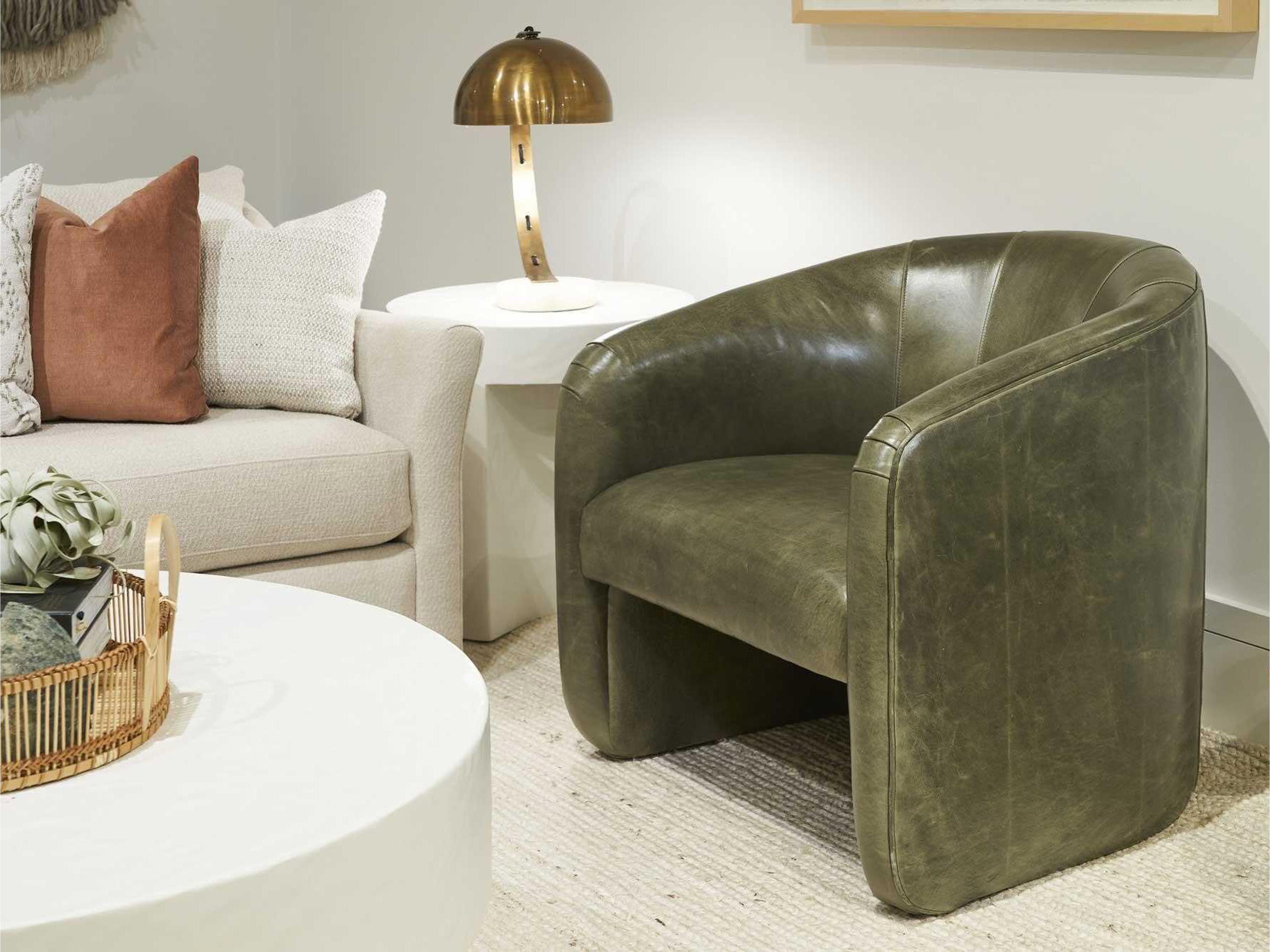 Precedent Eve Leather Accent Chair