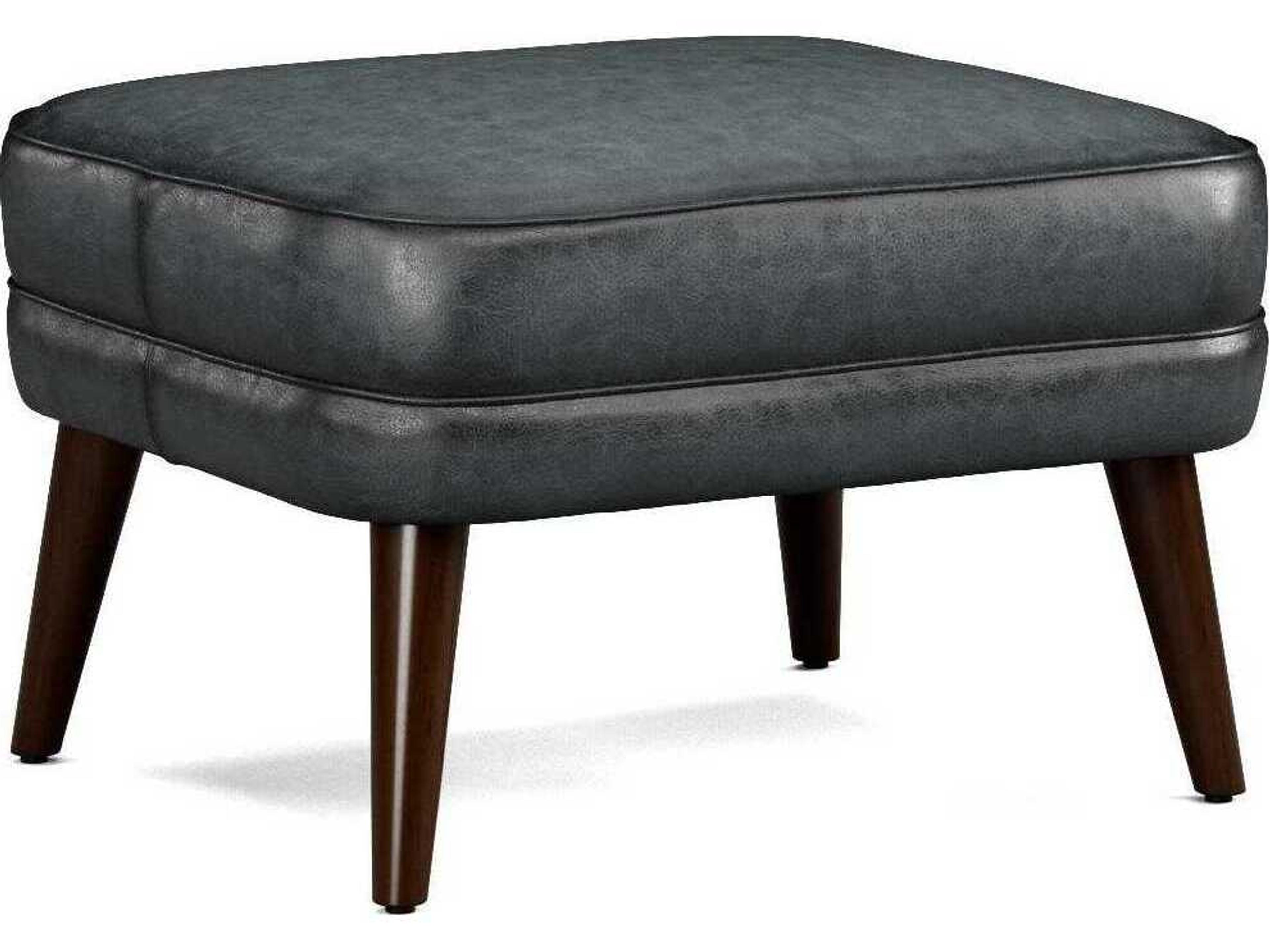 Precedent Hudson Leather Ottoman