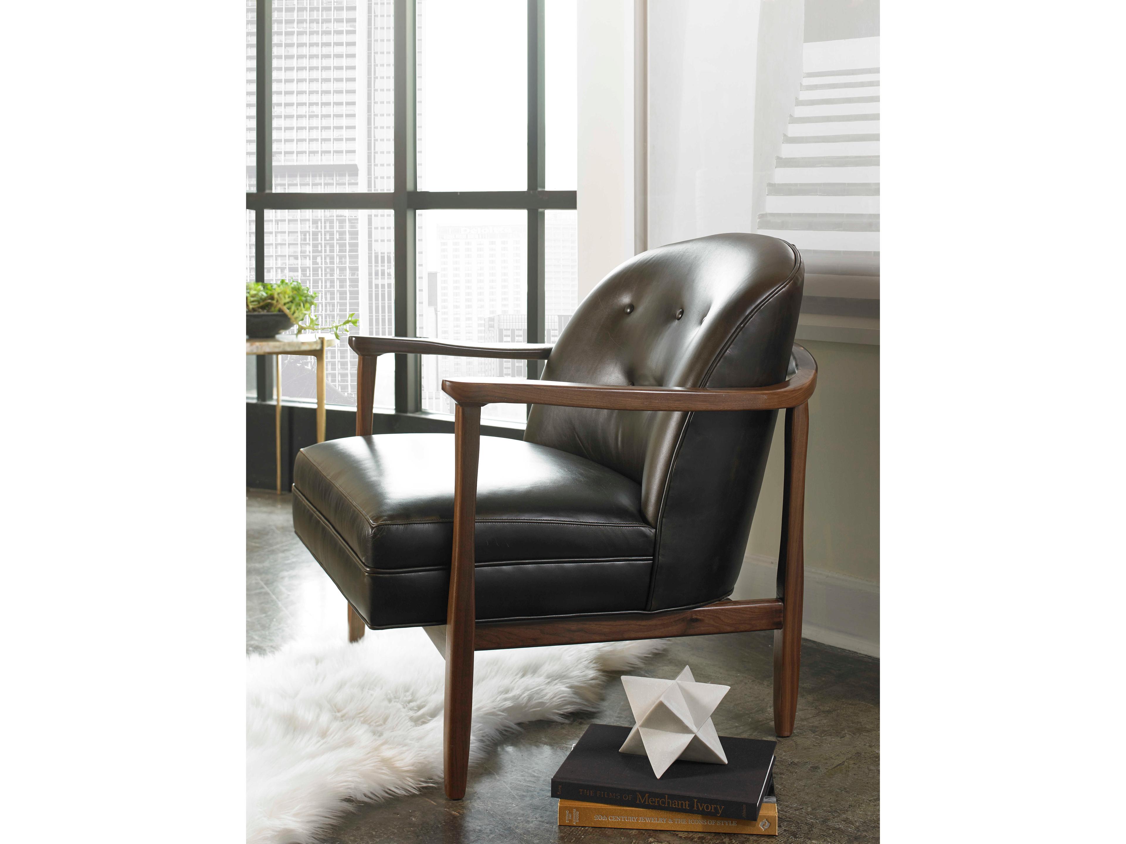 Grayson Leather Accent Chair