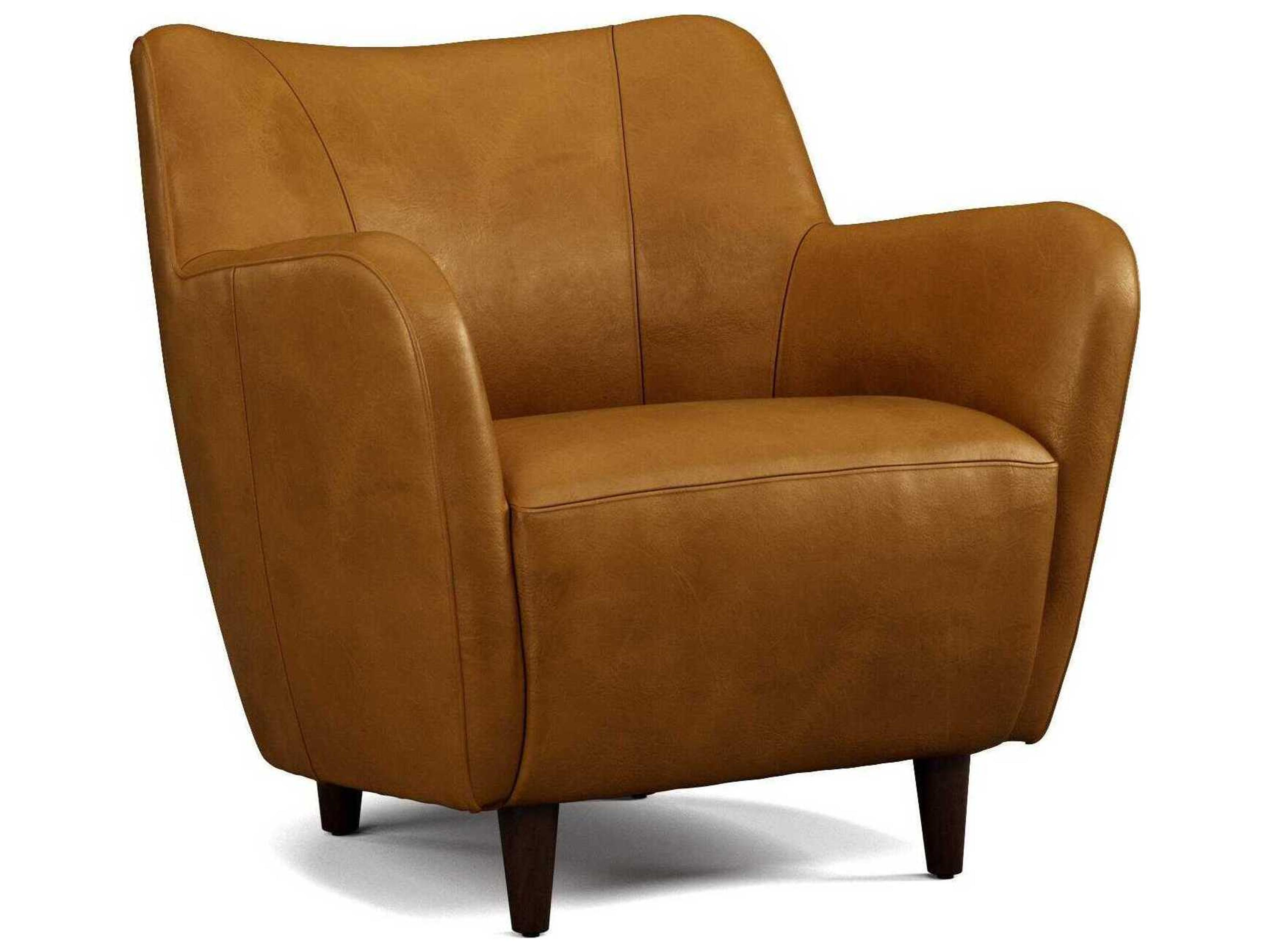 Maria Leather Accent Chair