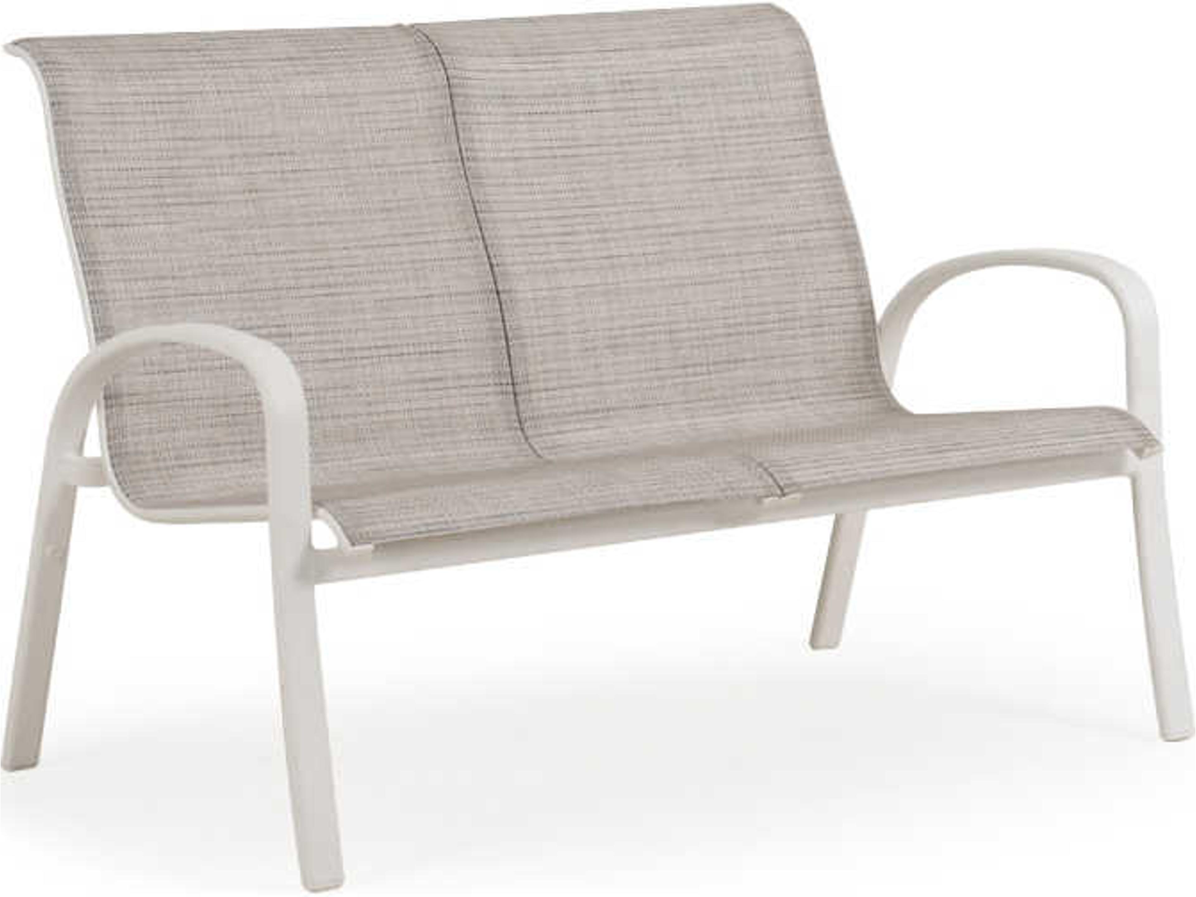 Sandoval Aluminum Sling Outdoor Loveseat