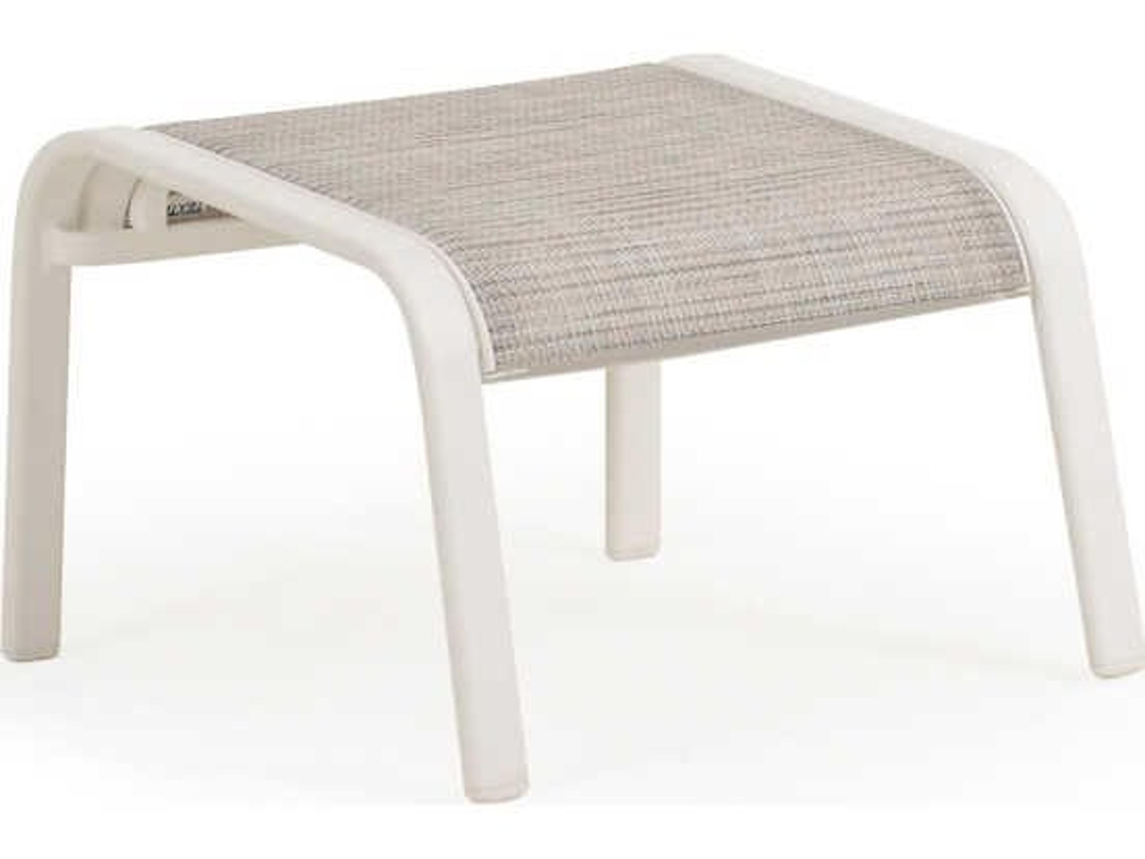Sandoval Aluminum Sling Outdoor Ottoman