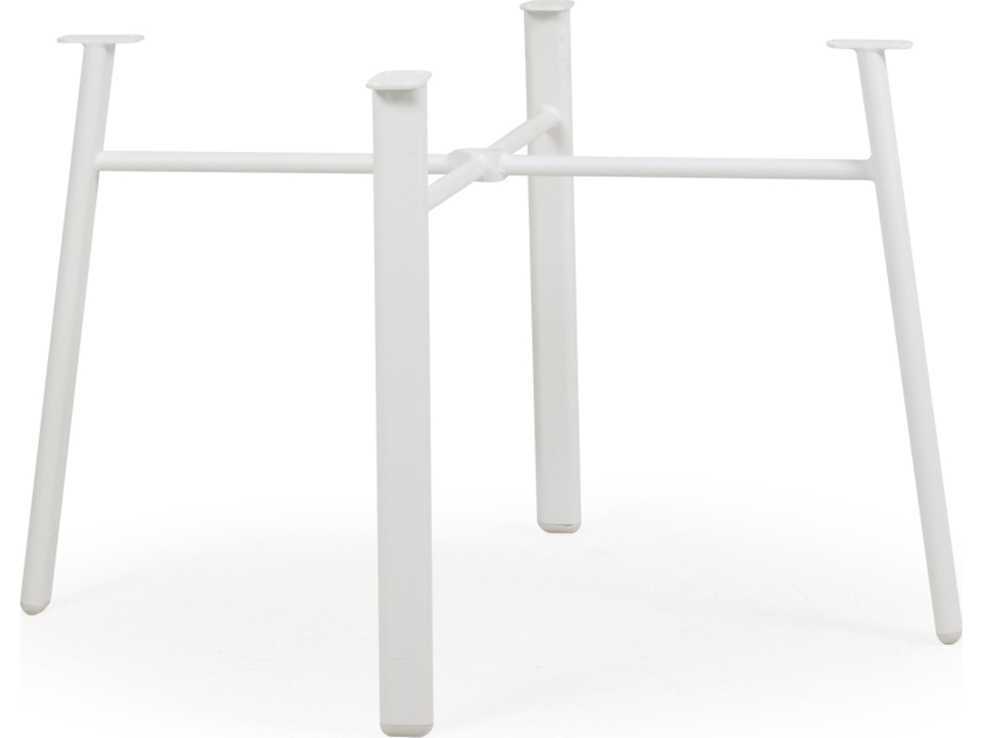 Palm Springs Rattan Sandoval Aluminum Round Dining Table Base