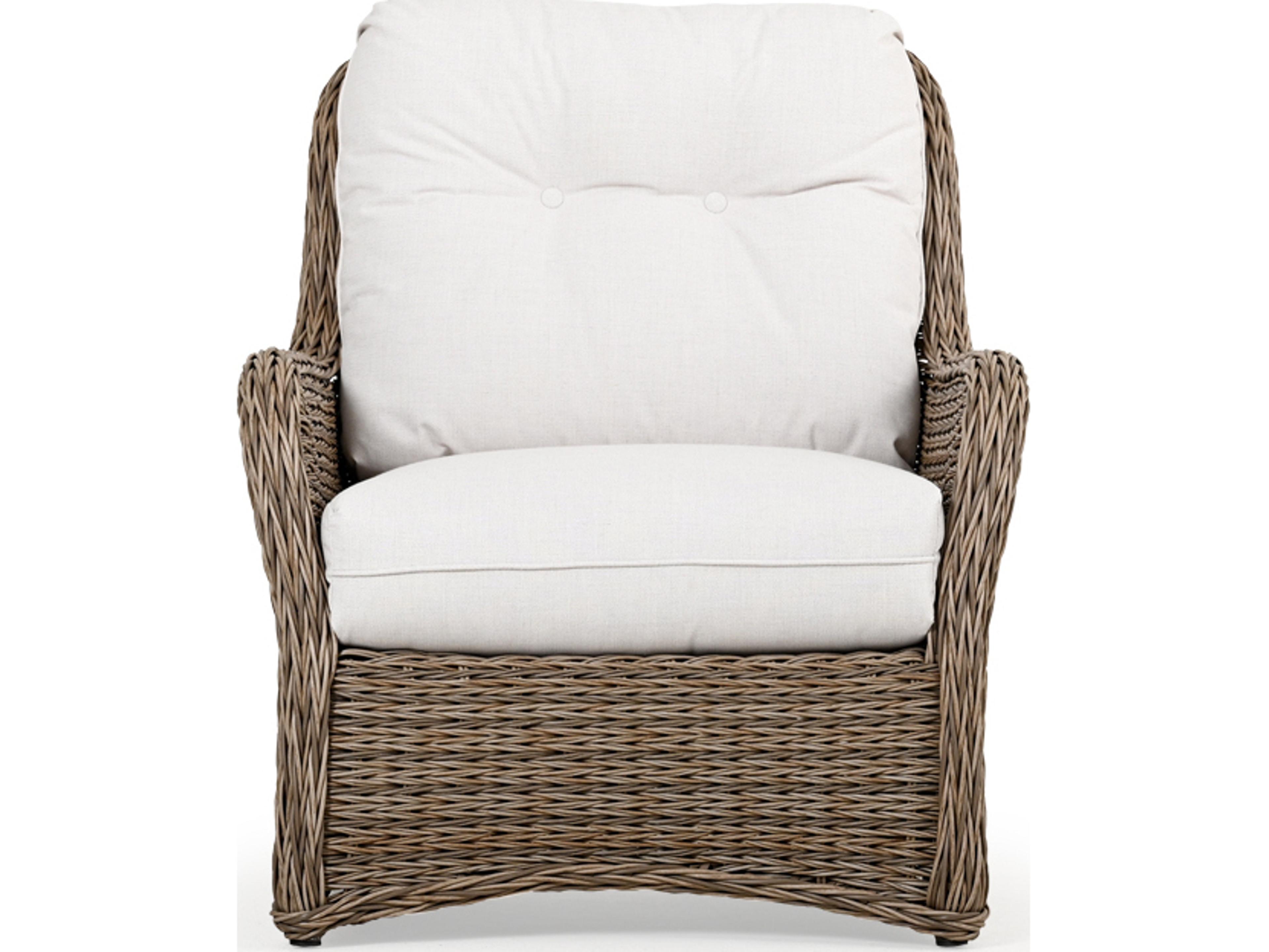 Riverside Wicker Outdoor Patio Lounge Chair