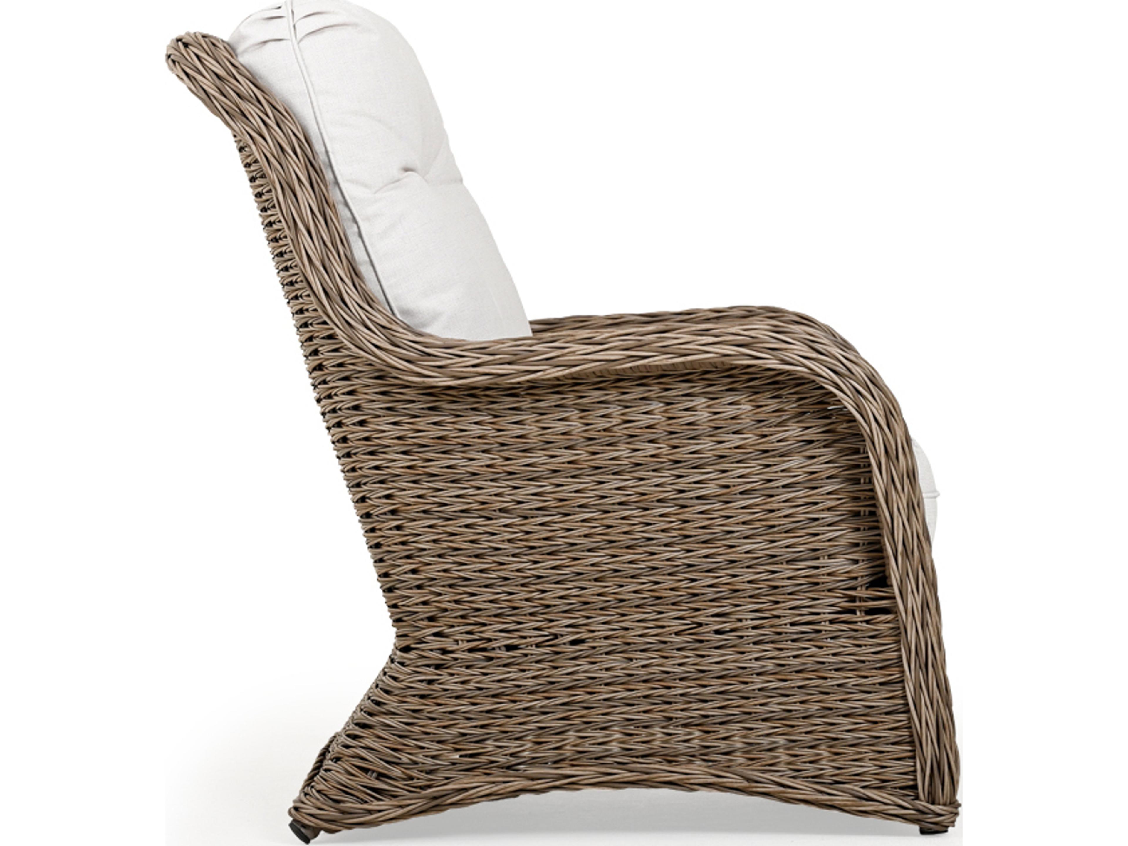 Watermark Living Riverside Wicker Outdoor Patio Lounge Chair