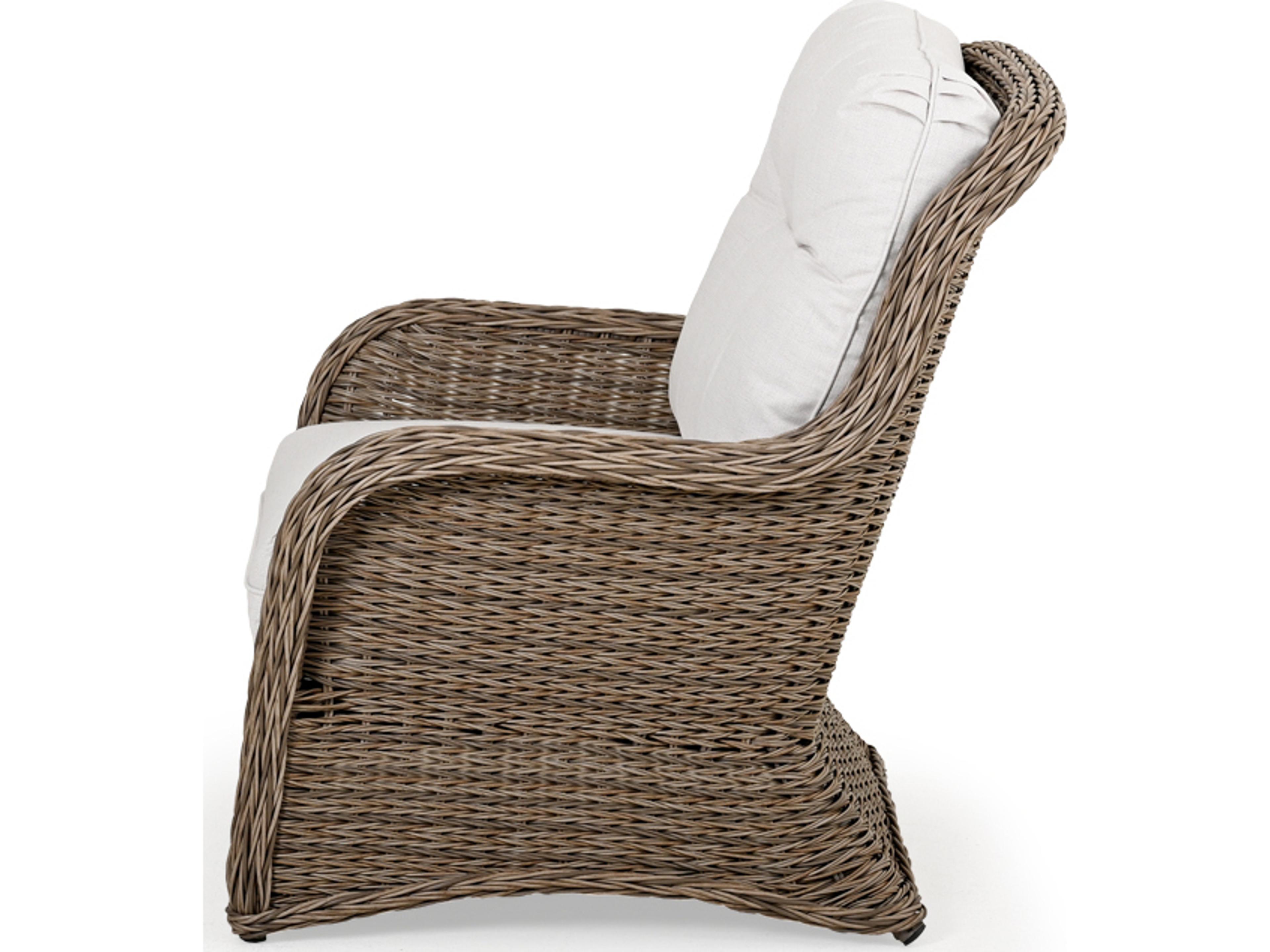 Watermark Living Riverside Wicker Outdoor Patio Lounge Chair