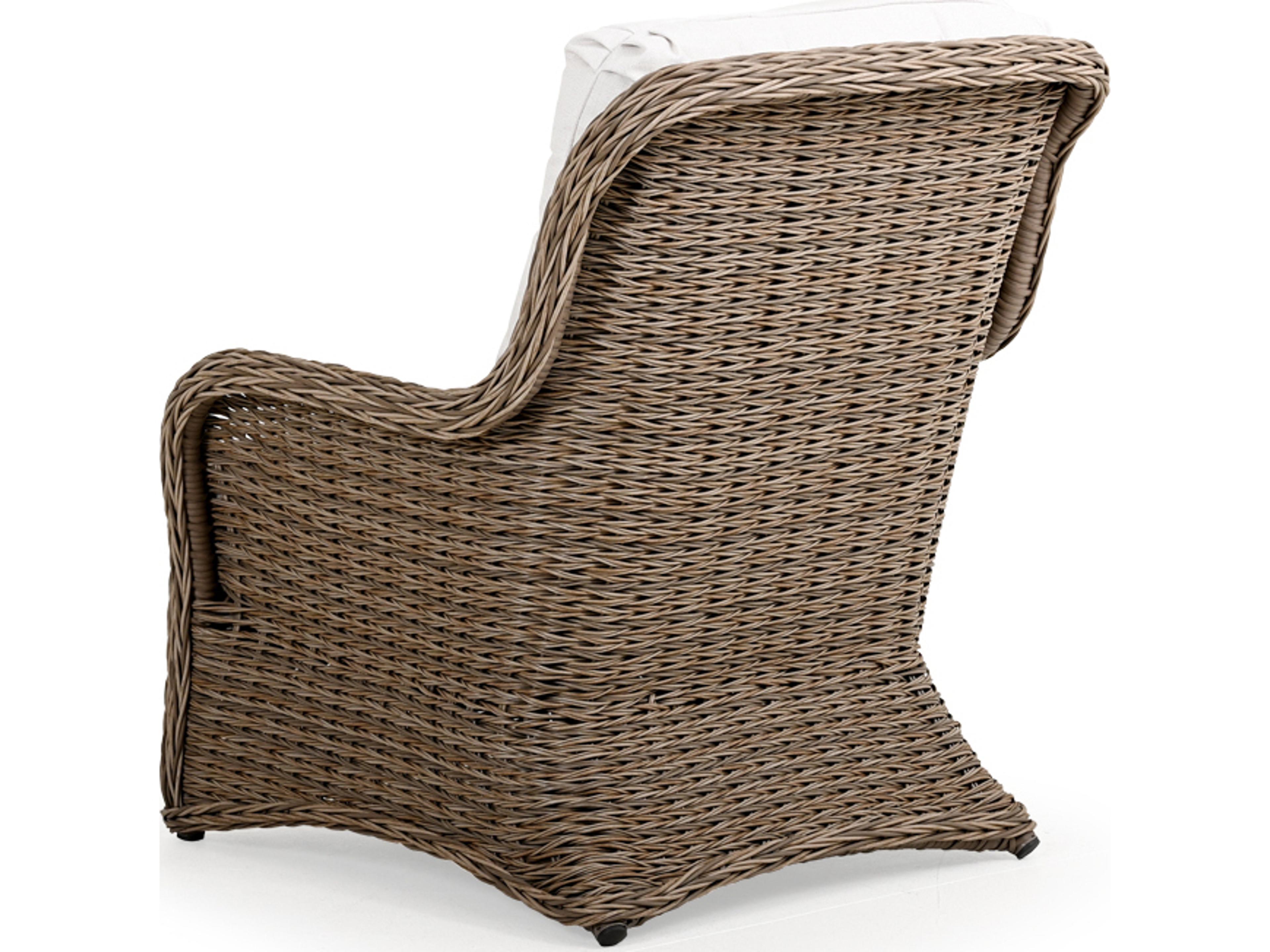 Watermark Living Riverside Wicker Outdoor Patio Lounge Chair