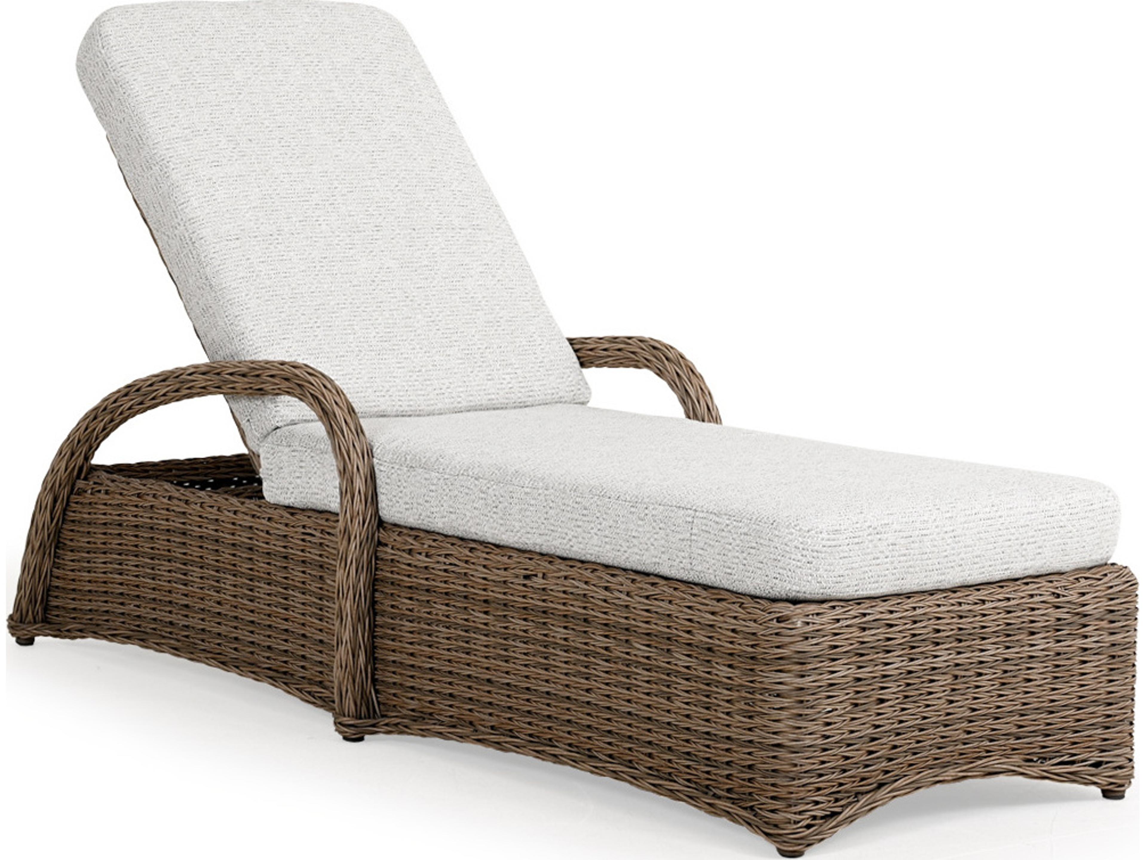 Watermark Living Riverside Wicker Rectangle Outdoor Ottoman