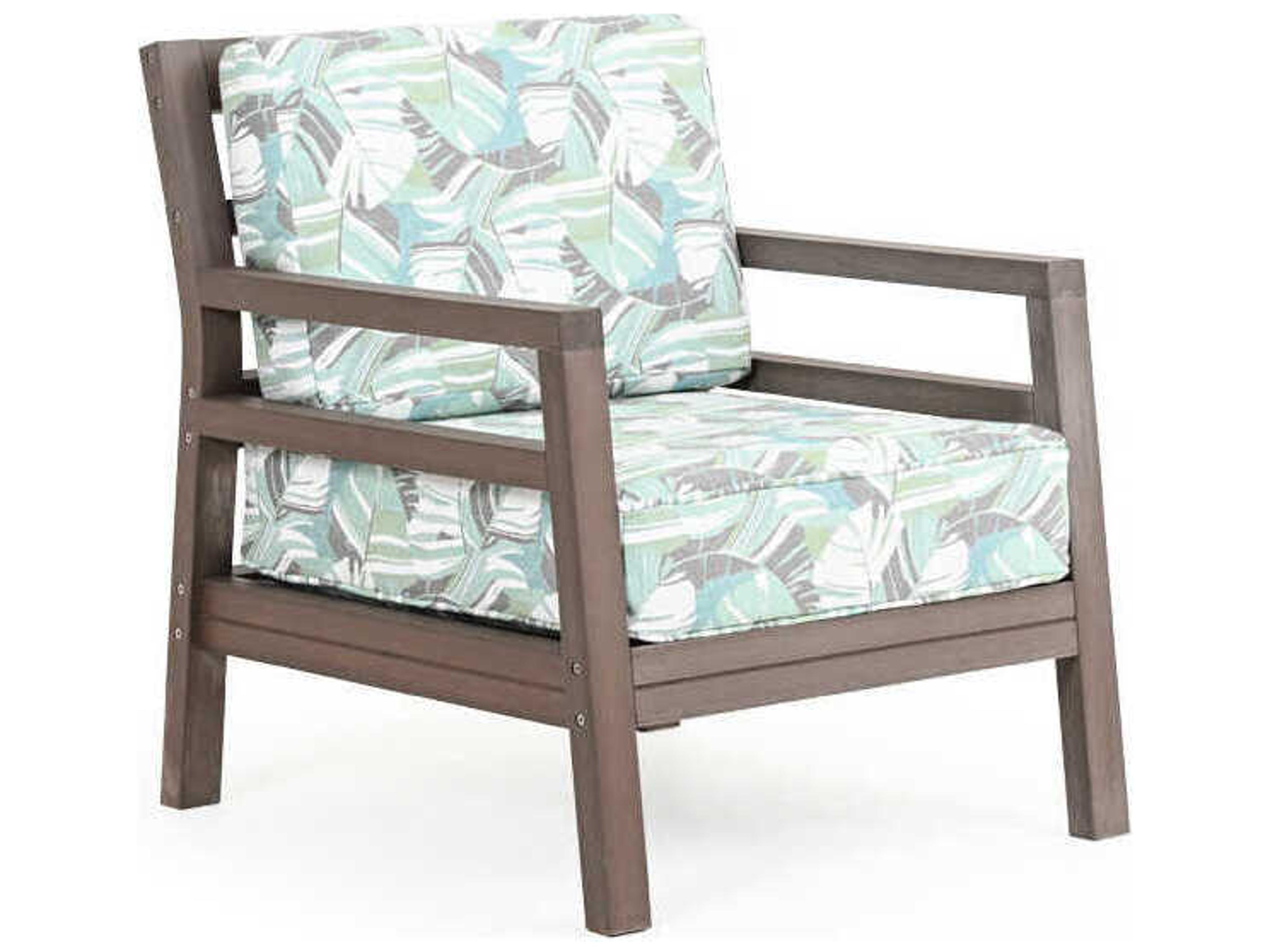 Watermark Living Miramar Teak Outdoor Patio Lounge Chair