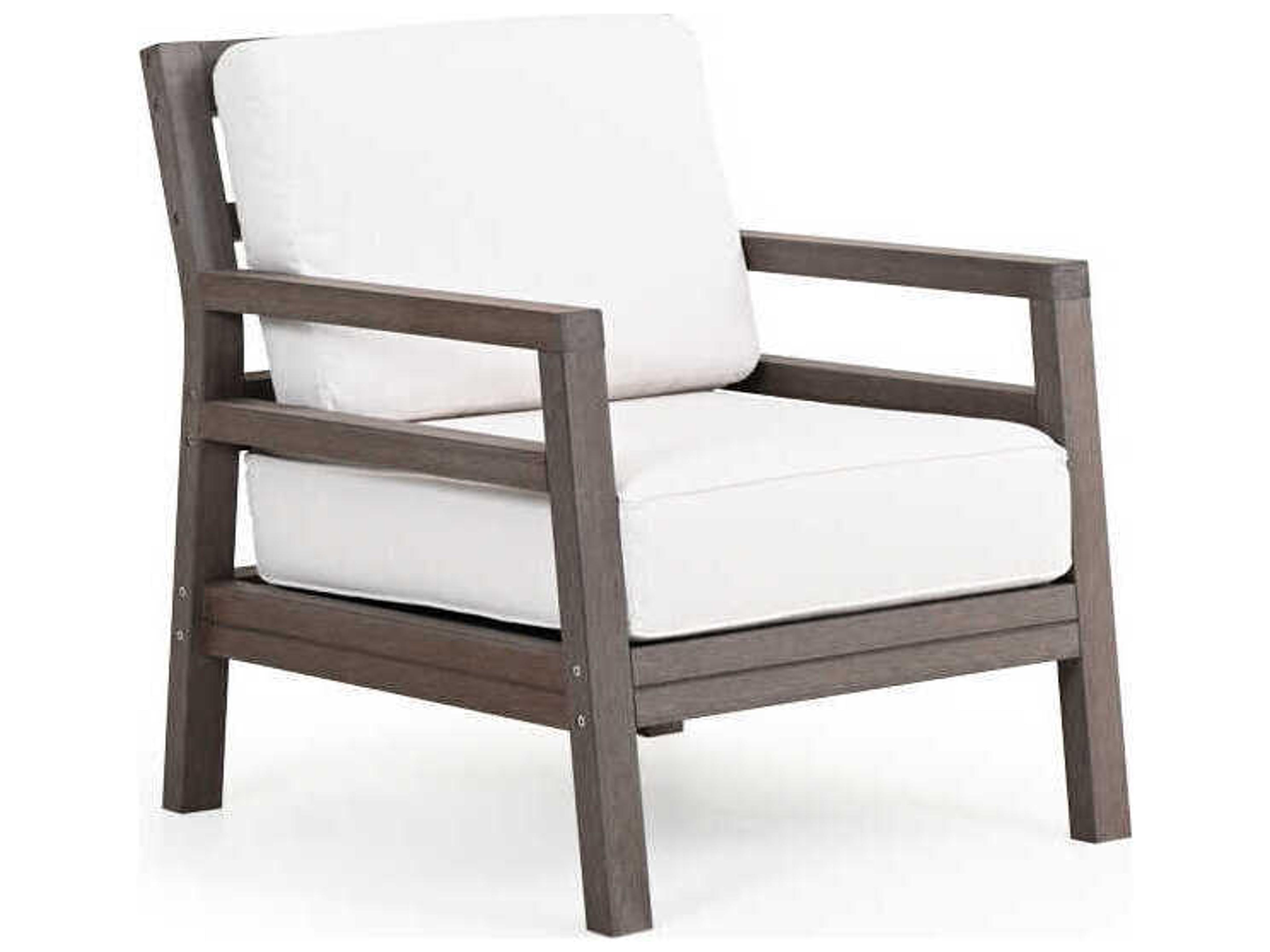 Watermark Living Miramar Teak Outdoor Patio Lounge Chair