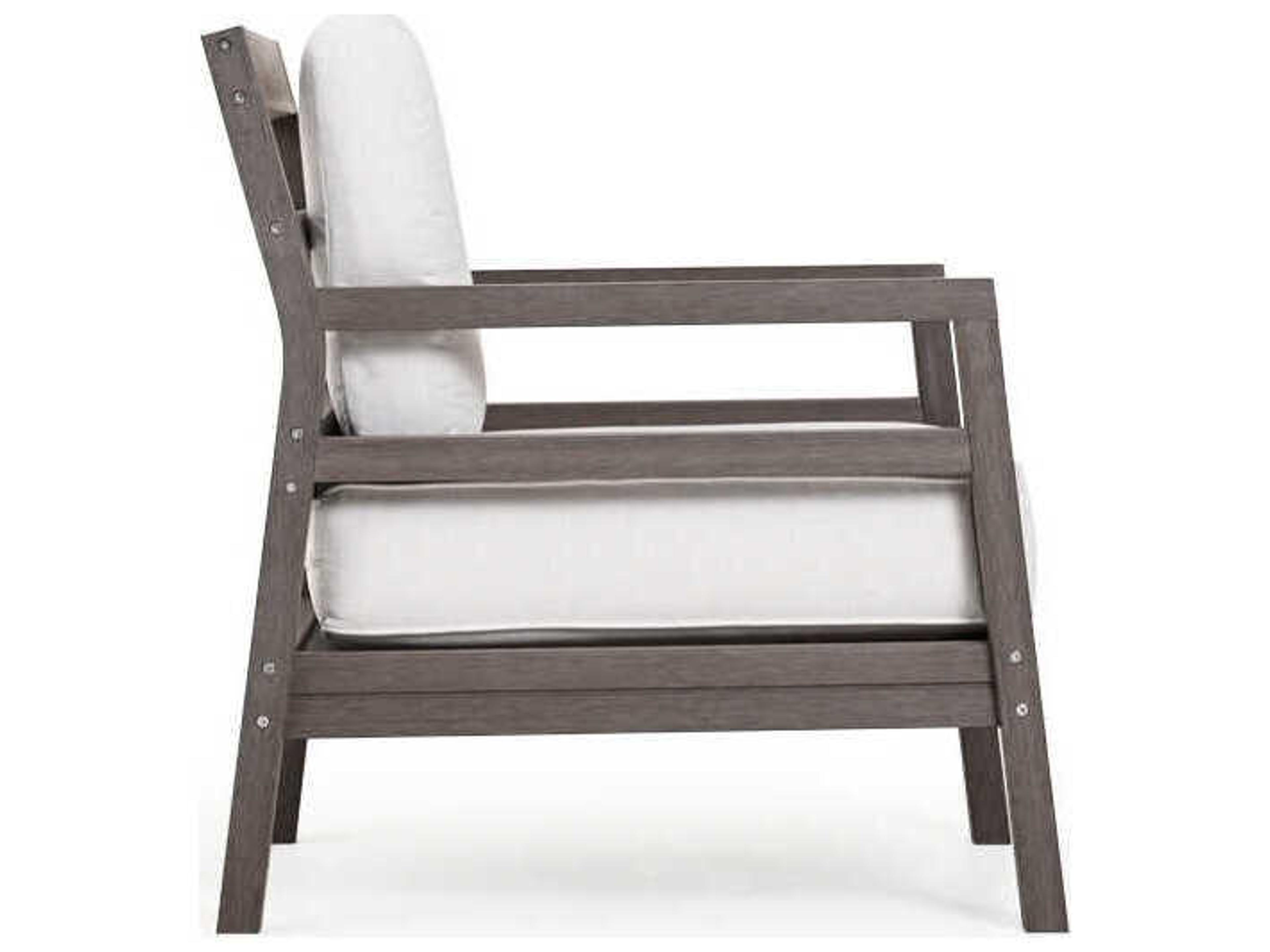 Watermark Living Miramar Teak Outdoor Patio Lounge Chair