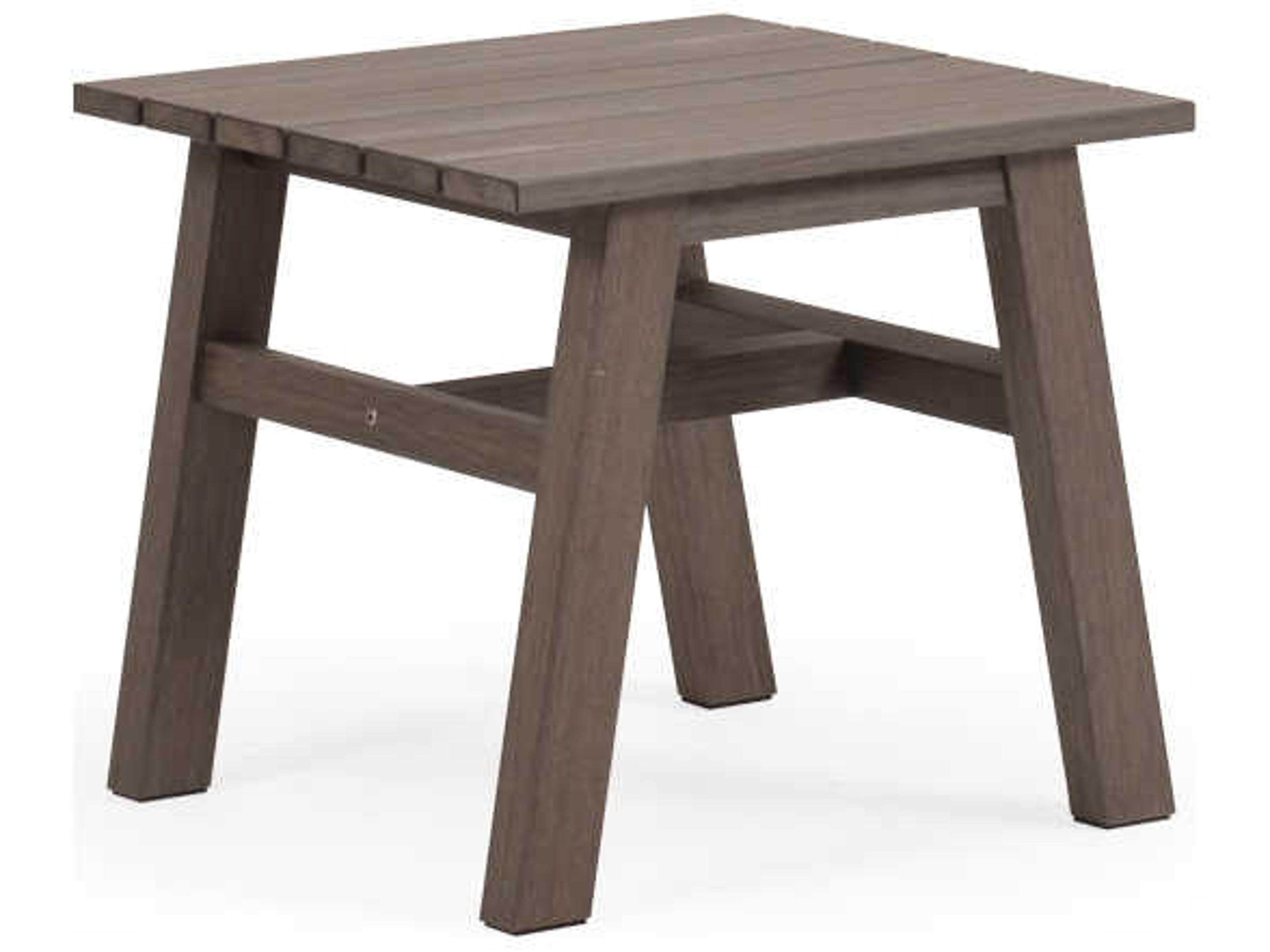 Miramar Teak Square Outdoor End Table