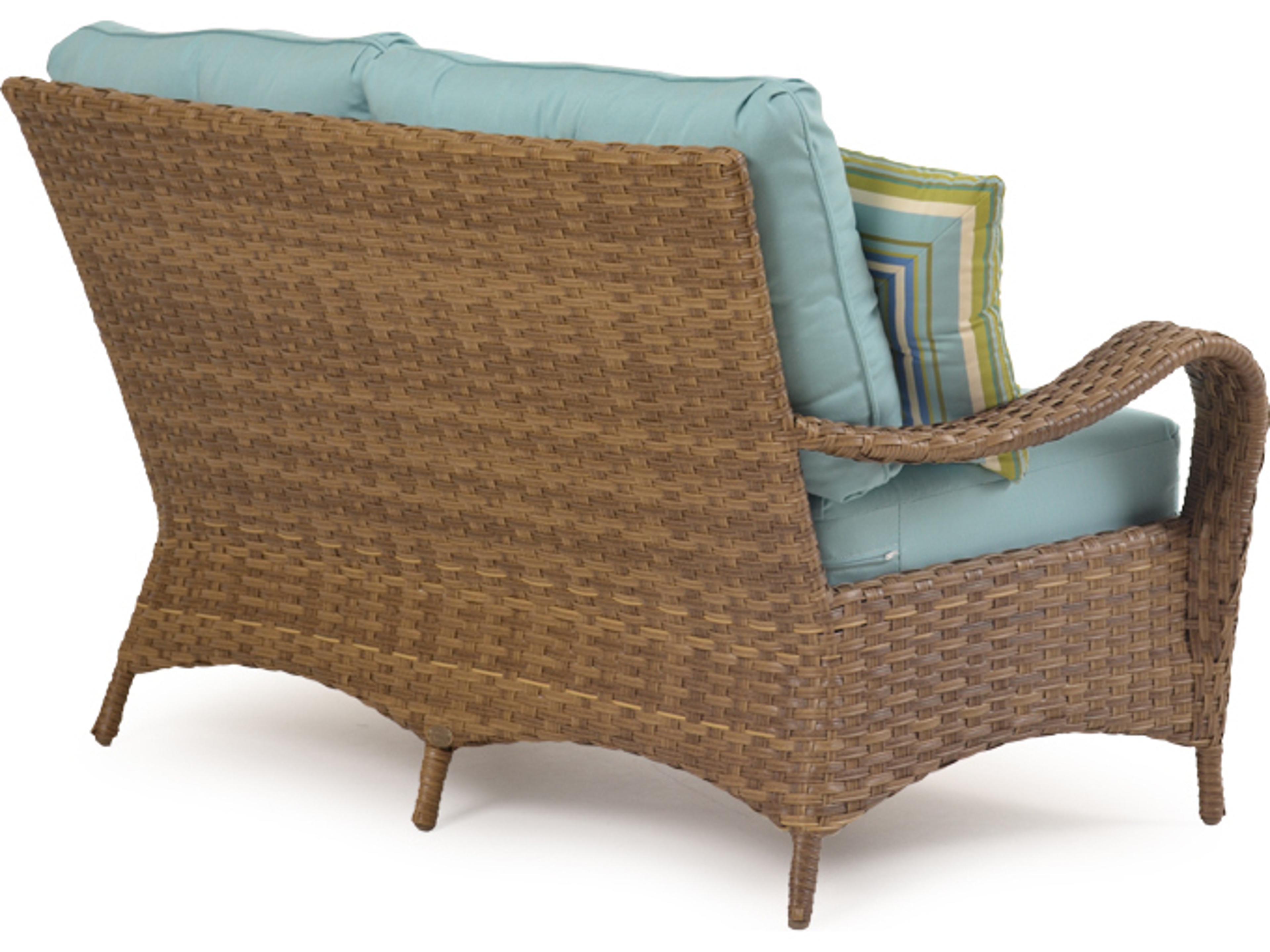 Watermark Living Alexandria Wicker Patio Loveseat