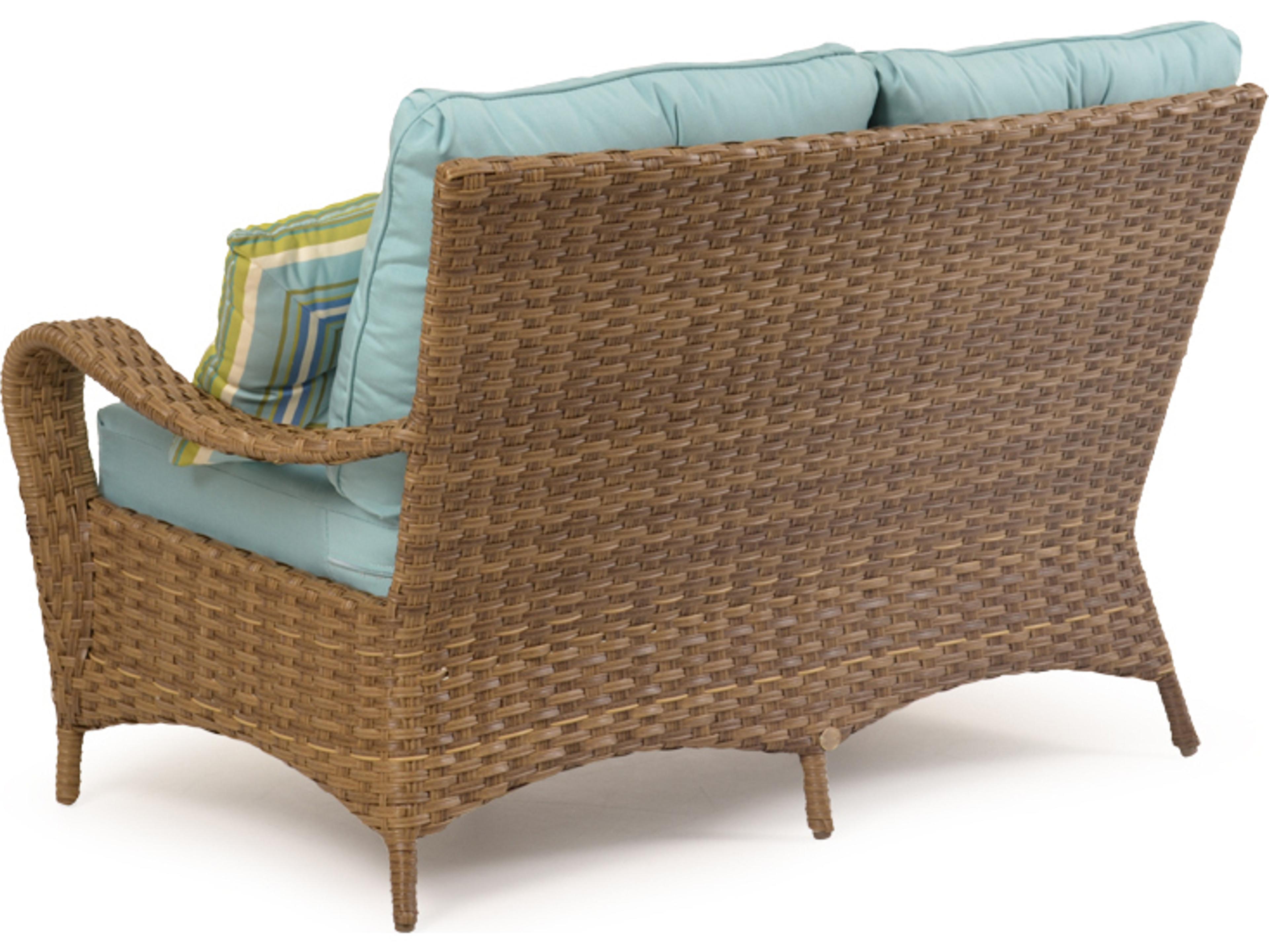 Watermark Living Alexandria Wicker Patio Loveseat