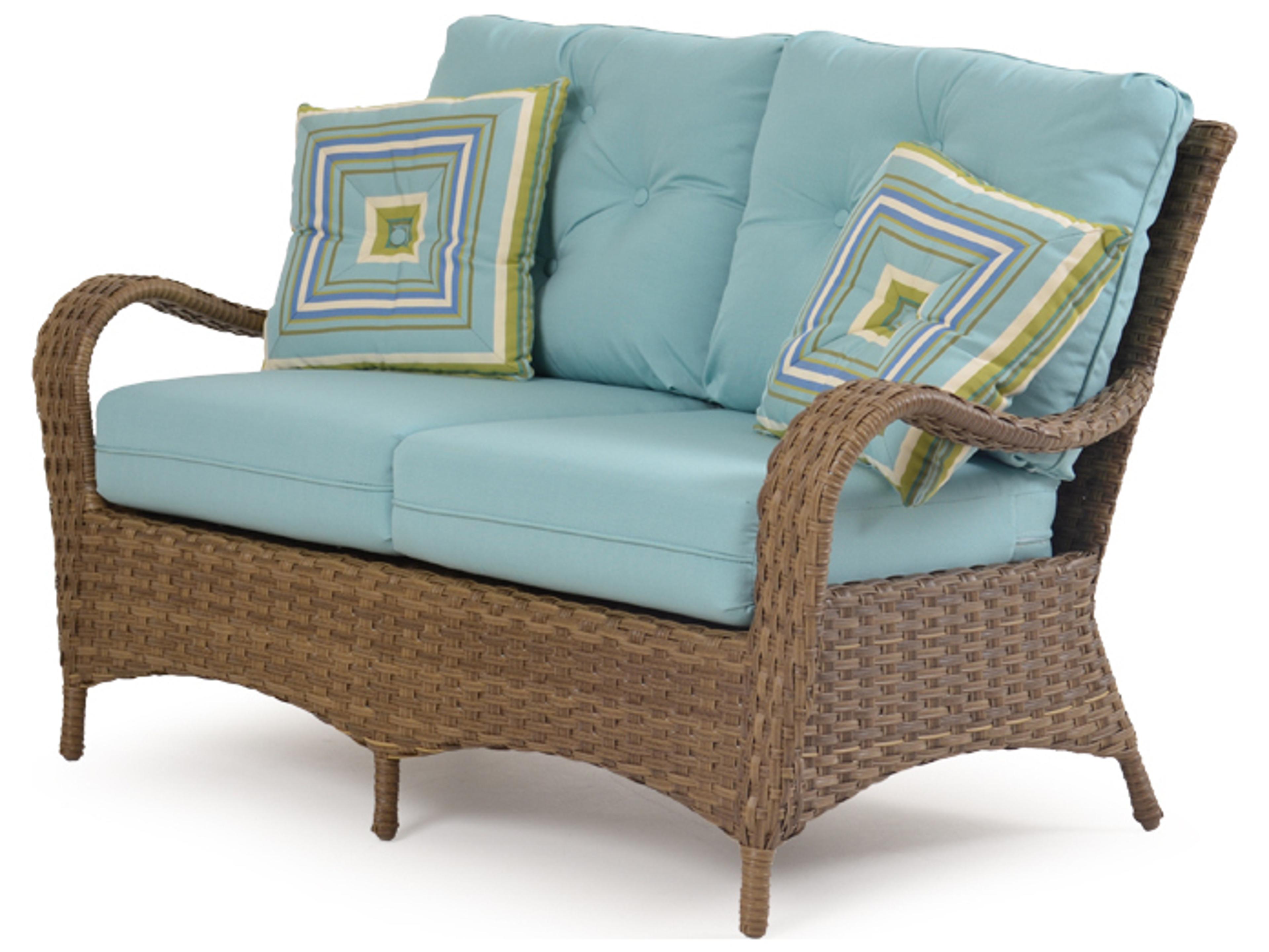 Watermark Living Alexandria Wicker Patio Loveseat