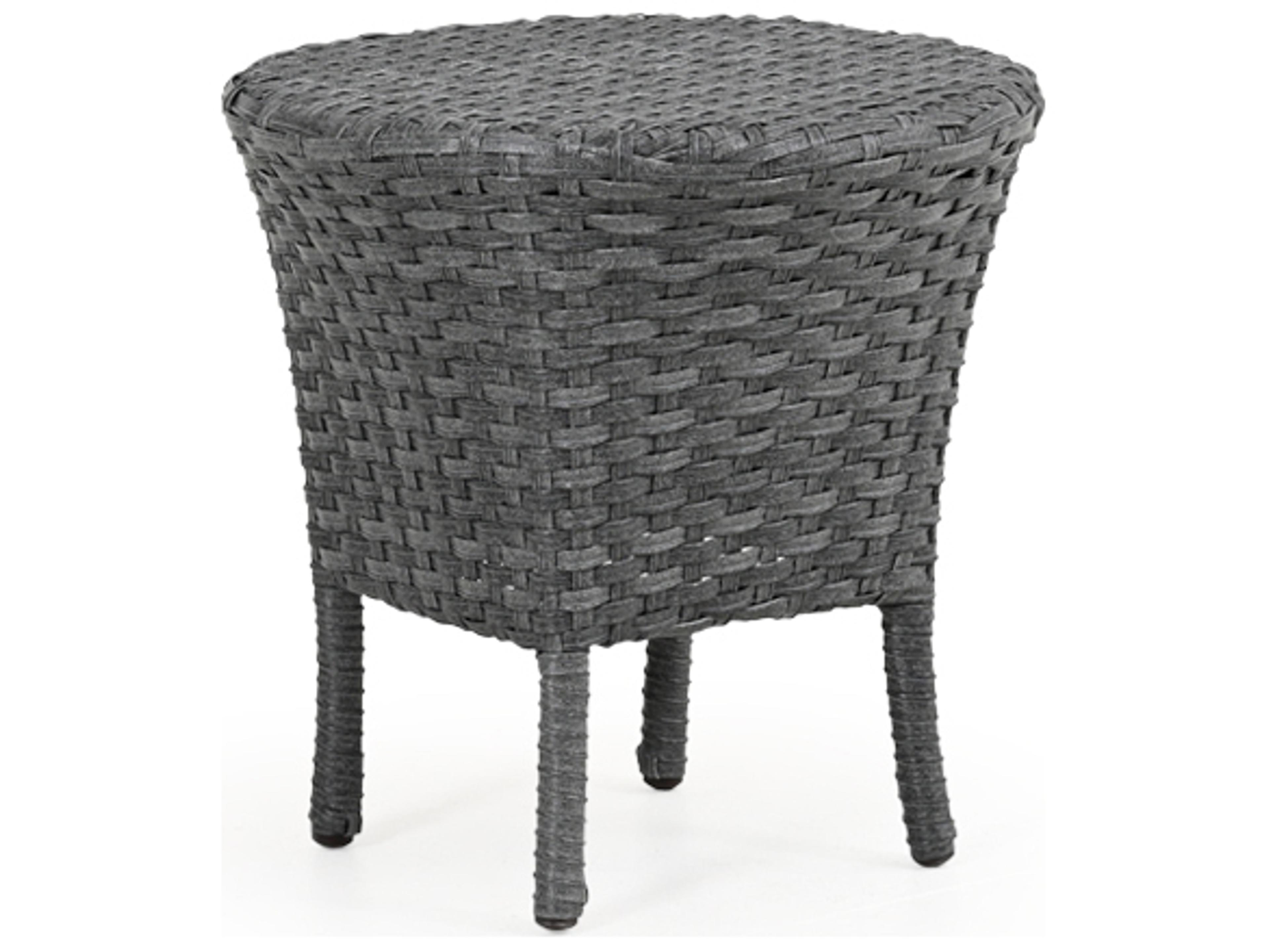 Watermark Living Alexandria Wicker Round Tea Table