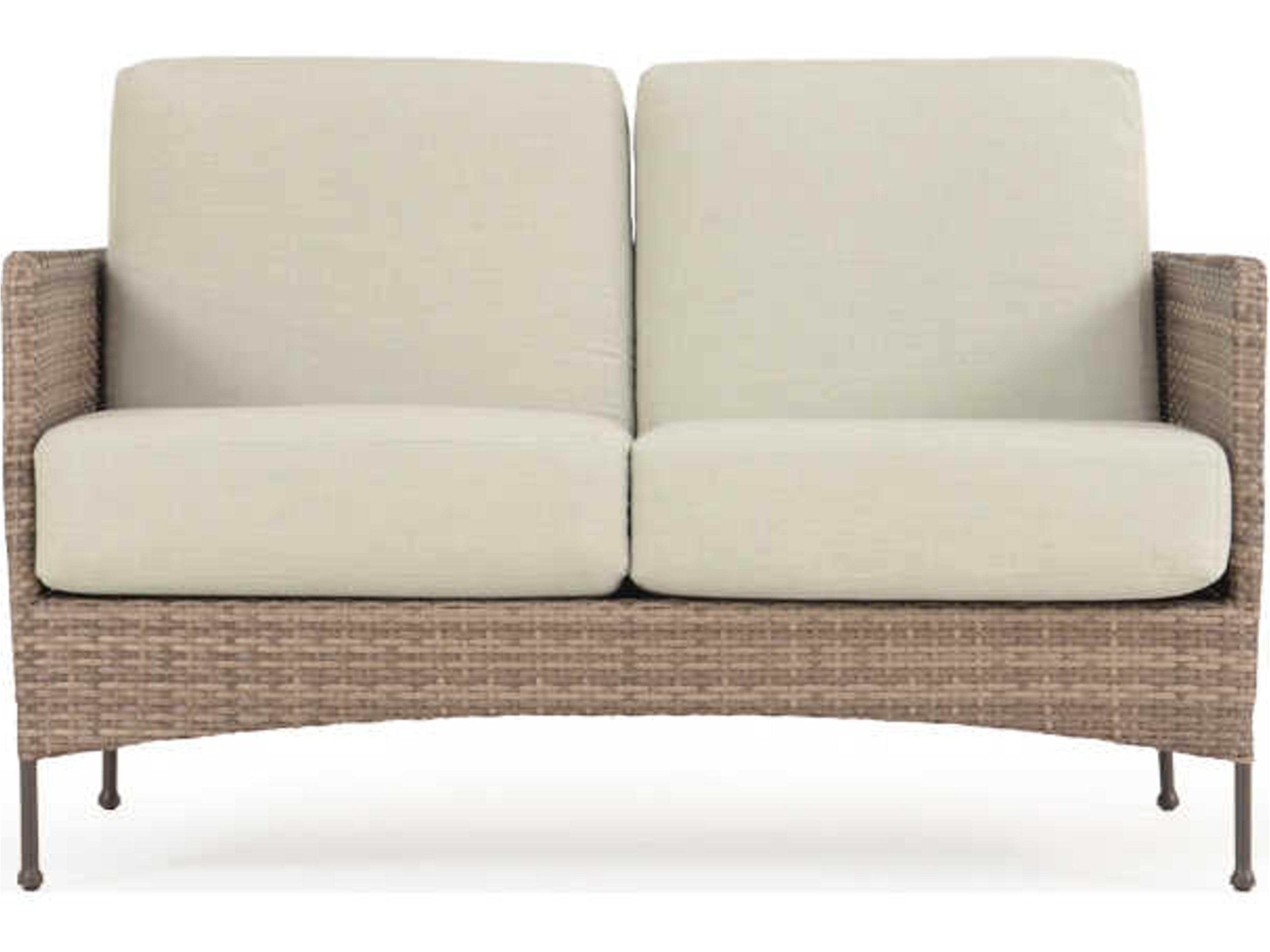 Quick Ship Augusta Wicker Patio Loveseat