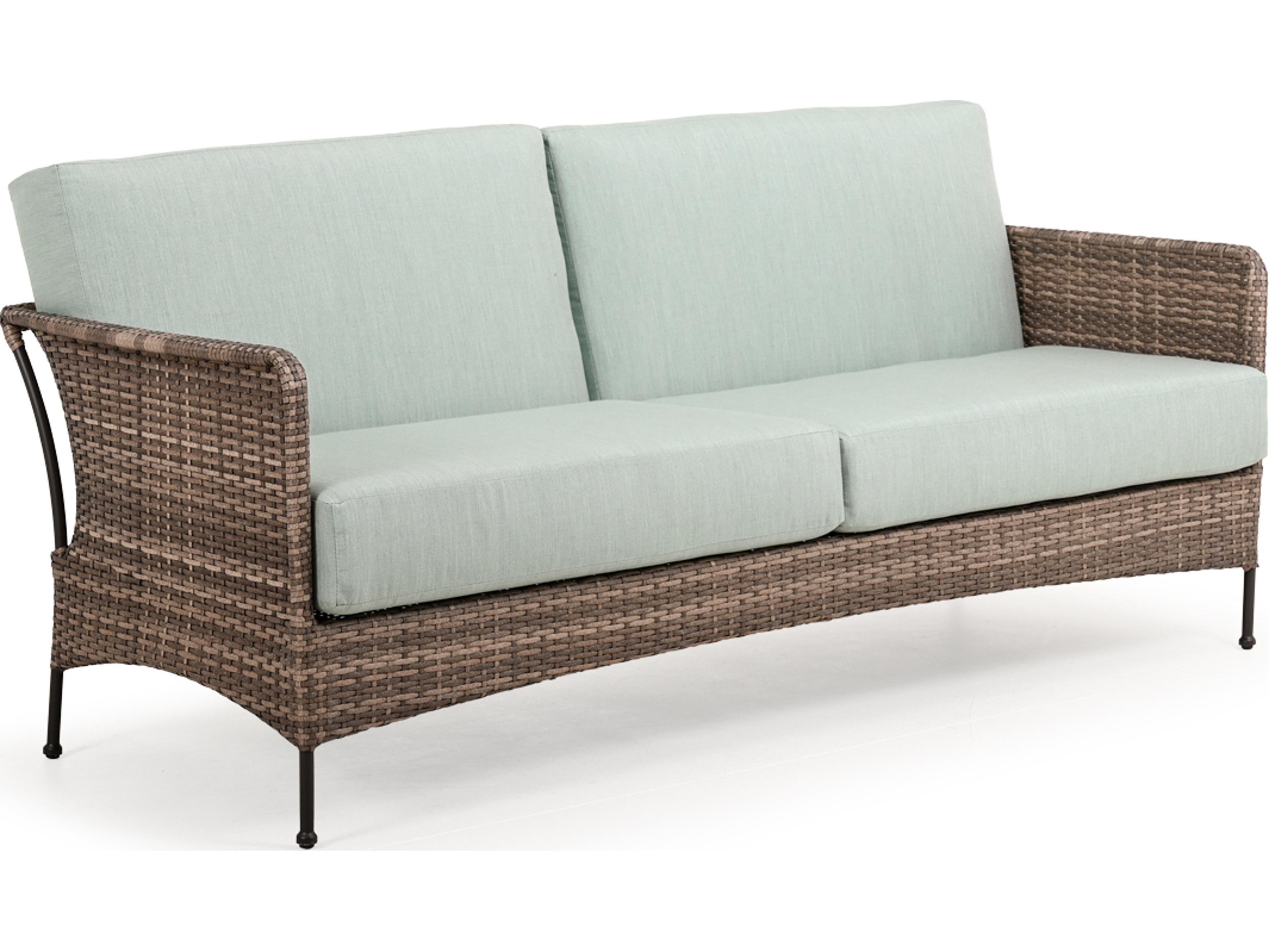 Augusta Wicker Outdoor Patio Sofa