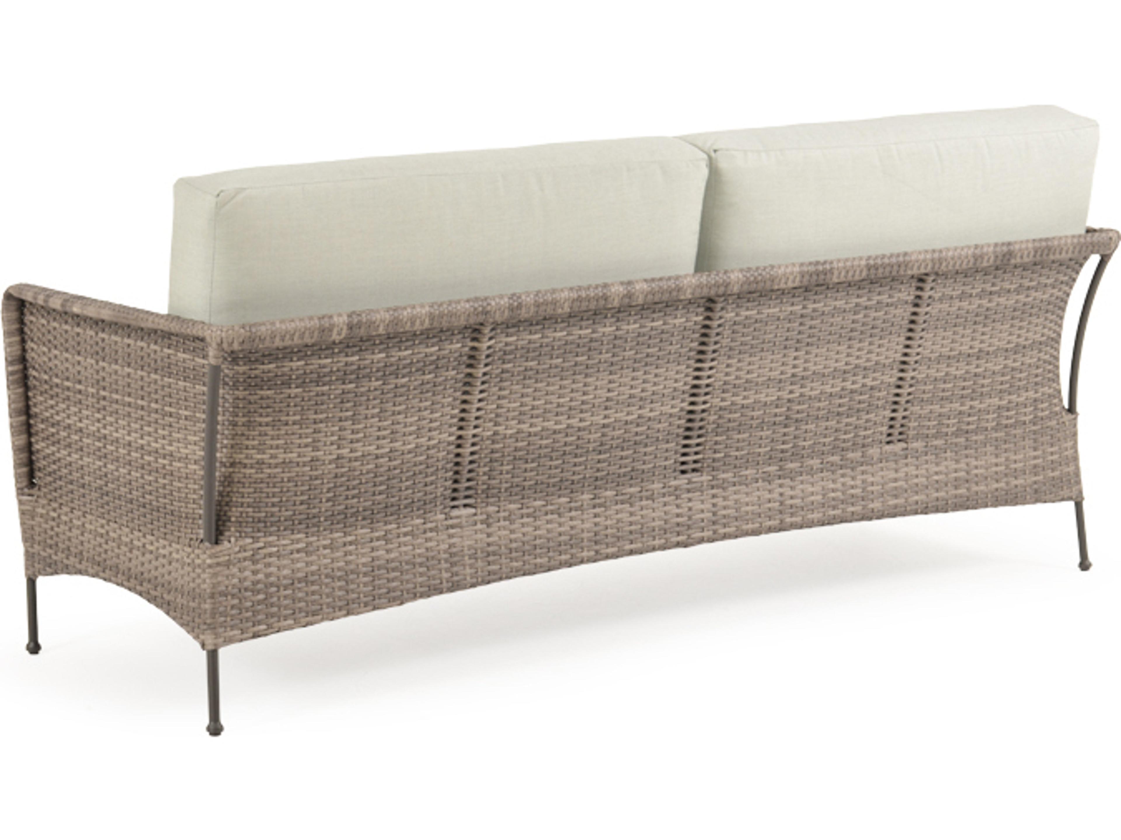 Watermark Living Augusta Wicker Outdoor Patio Sofa