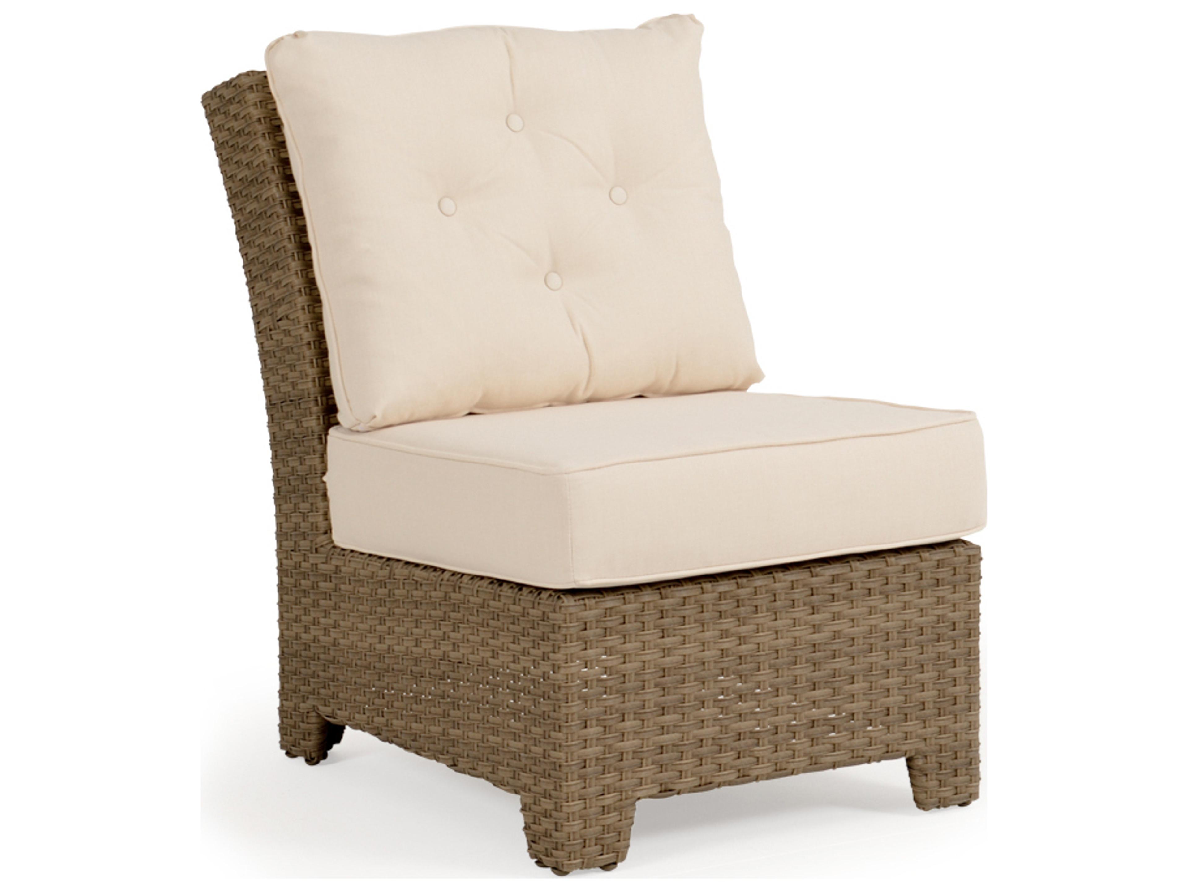 Seaside Wicker Modular Outdoor Lounge Chair