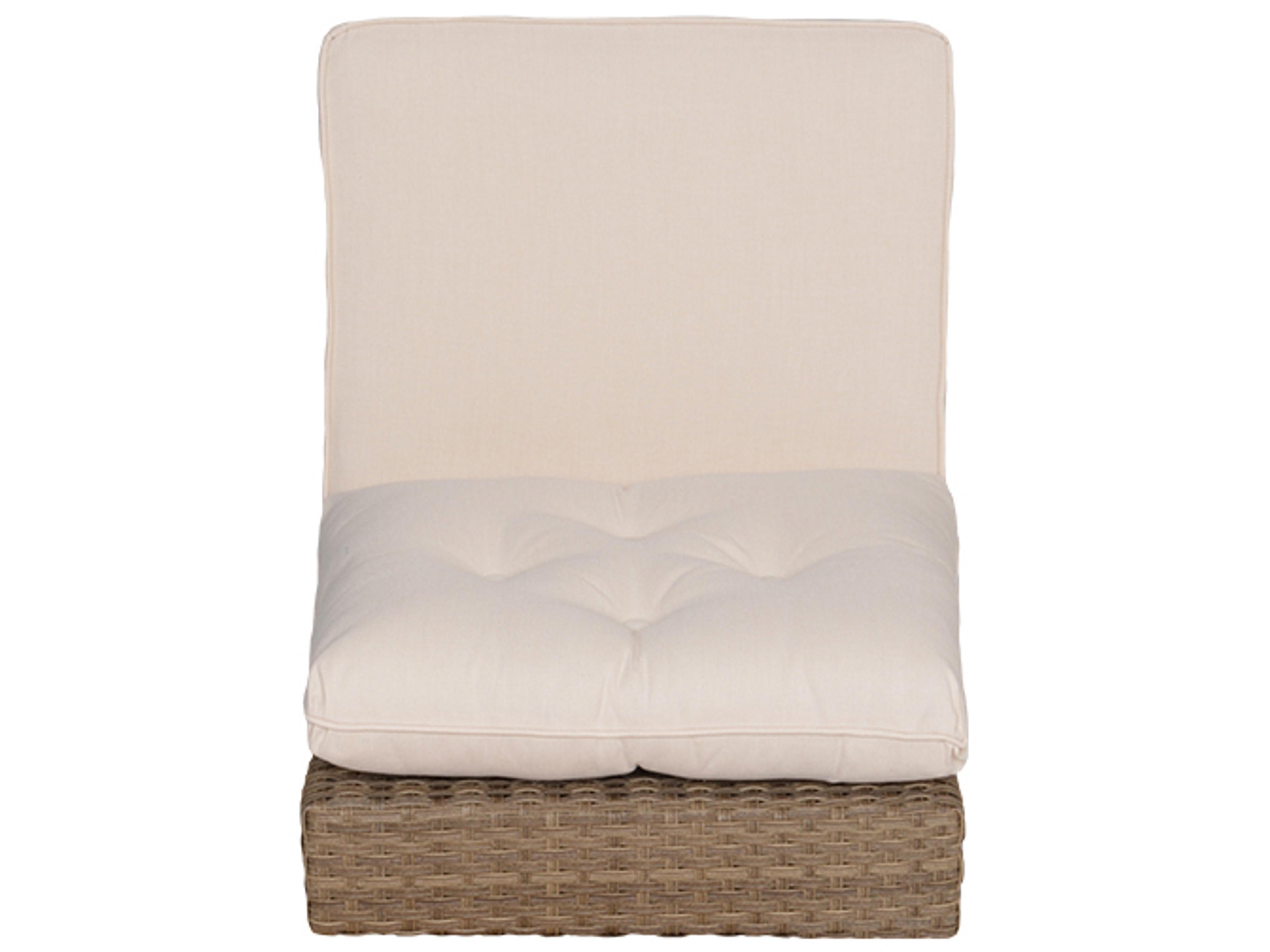 Watermark Living Seaside Wicker Modular Outdoor Lounge Chair