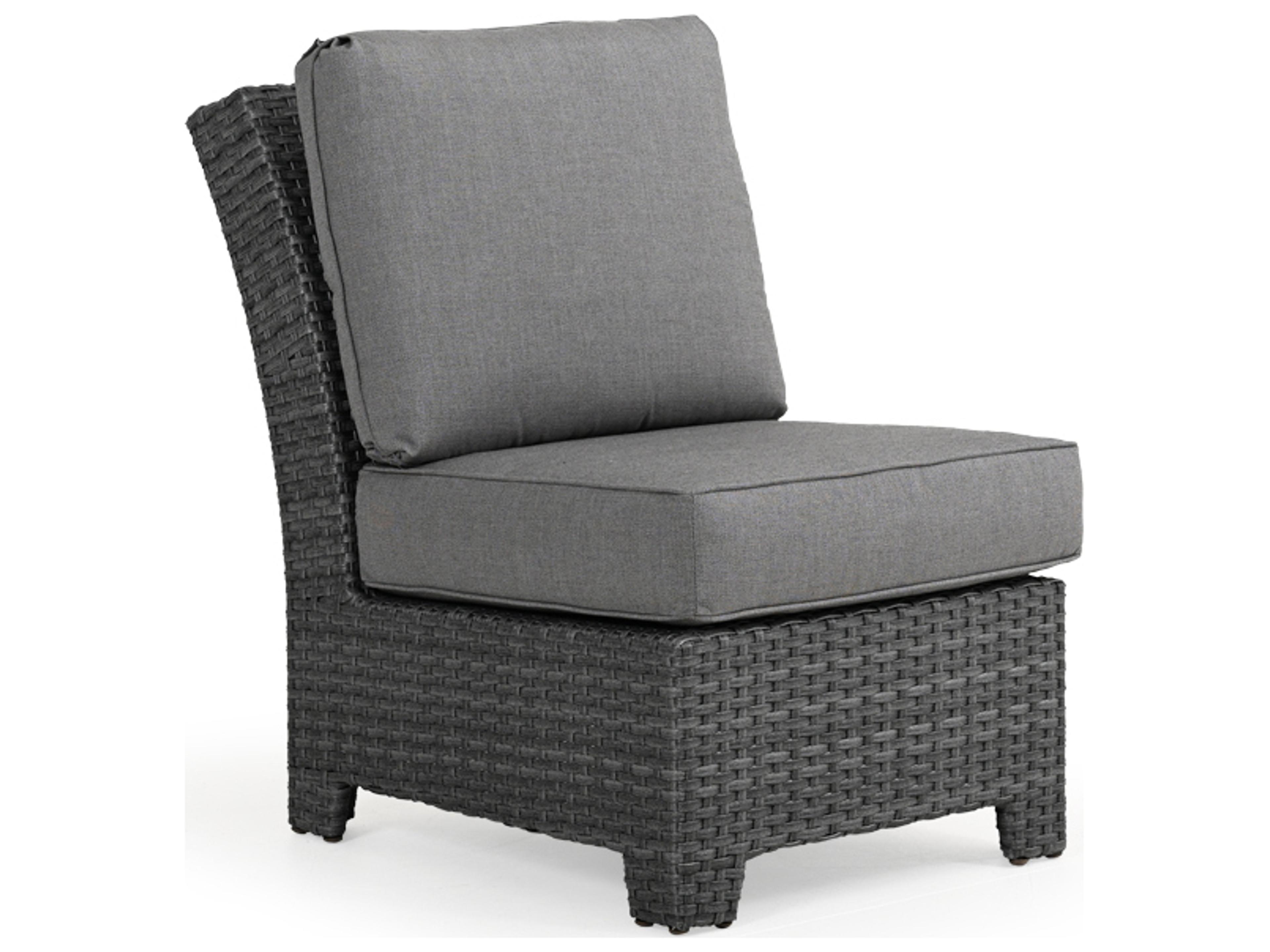 Watermark Living Seaside Wicker Modular Outdoor Lounge Chair