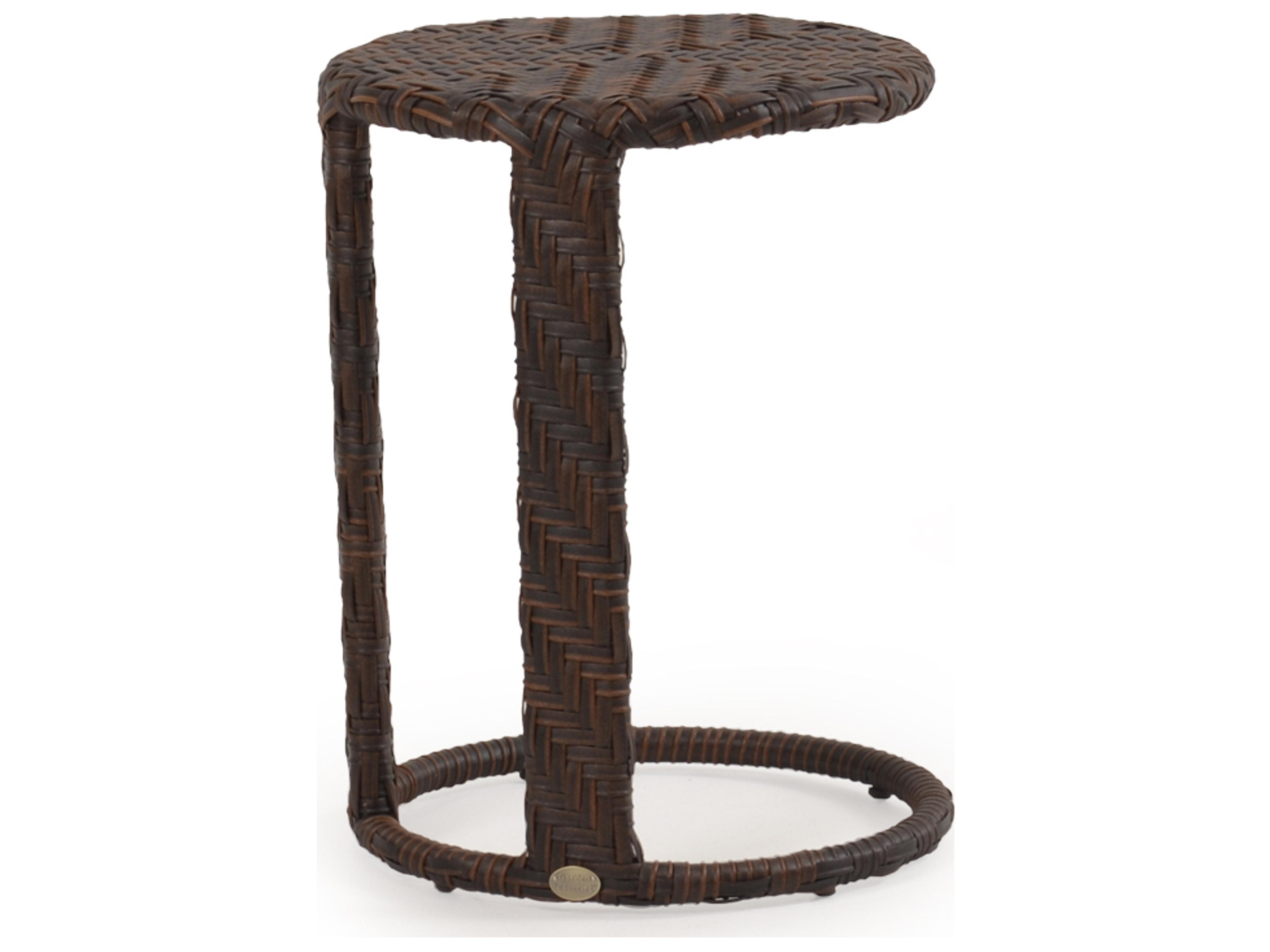Watermark Living Seaside Wicker Round Tea Table