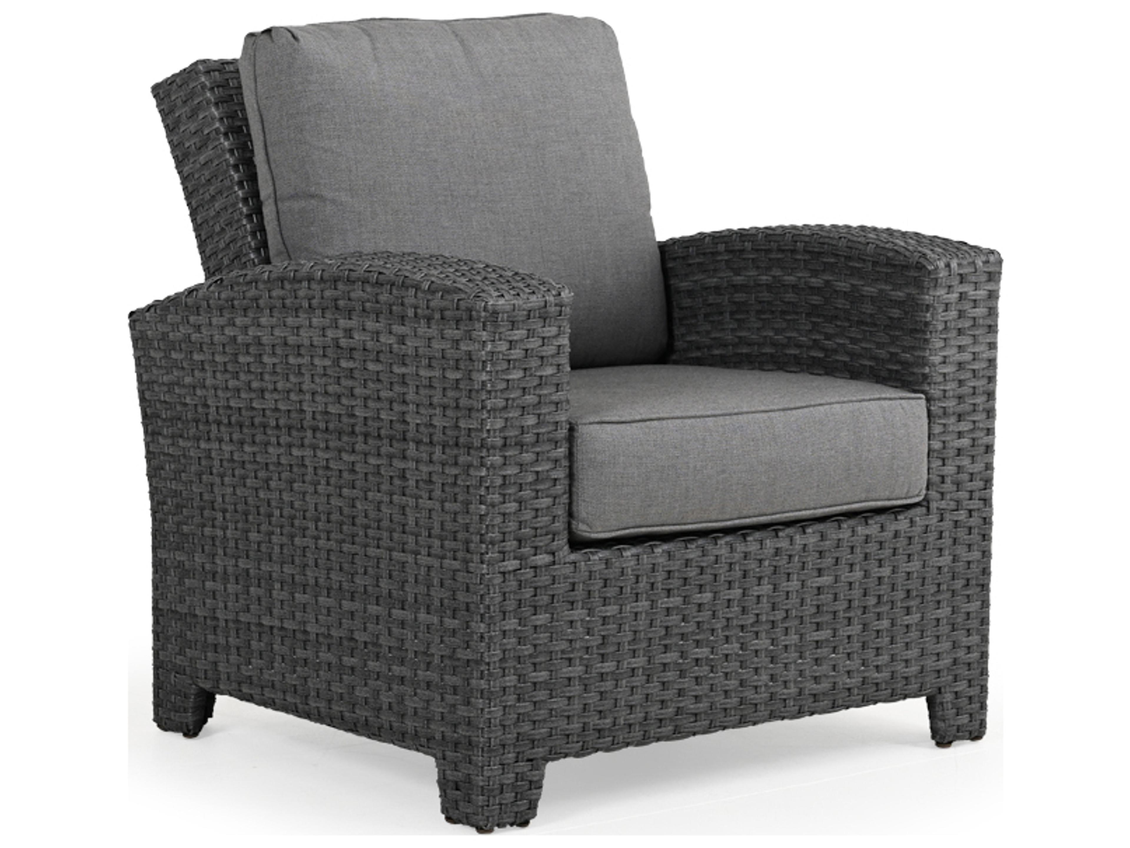 Watermark Living Seaside Wicker Outdoor Patio Lounge Chair