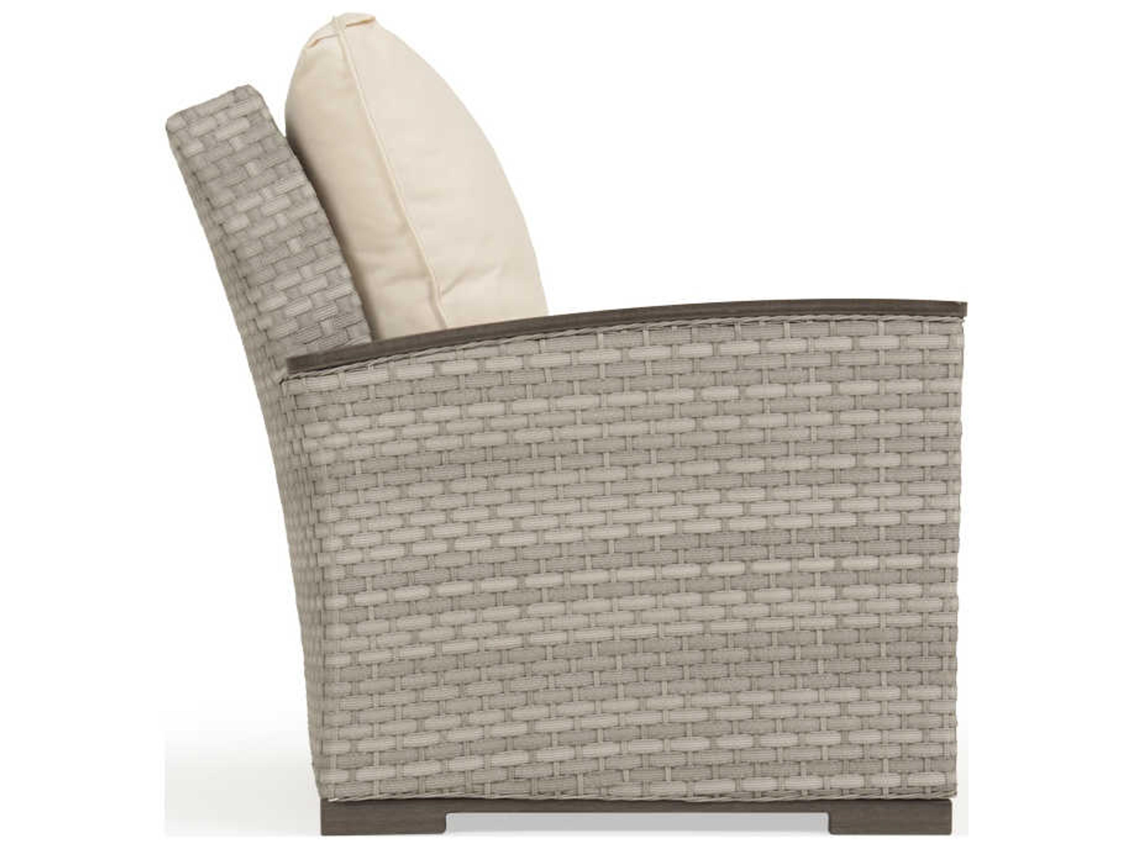 Watermark Living Adair Wicker Left Arm Facing Outdoor Patio Lounge Chair