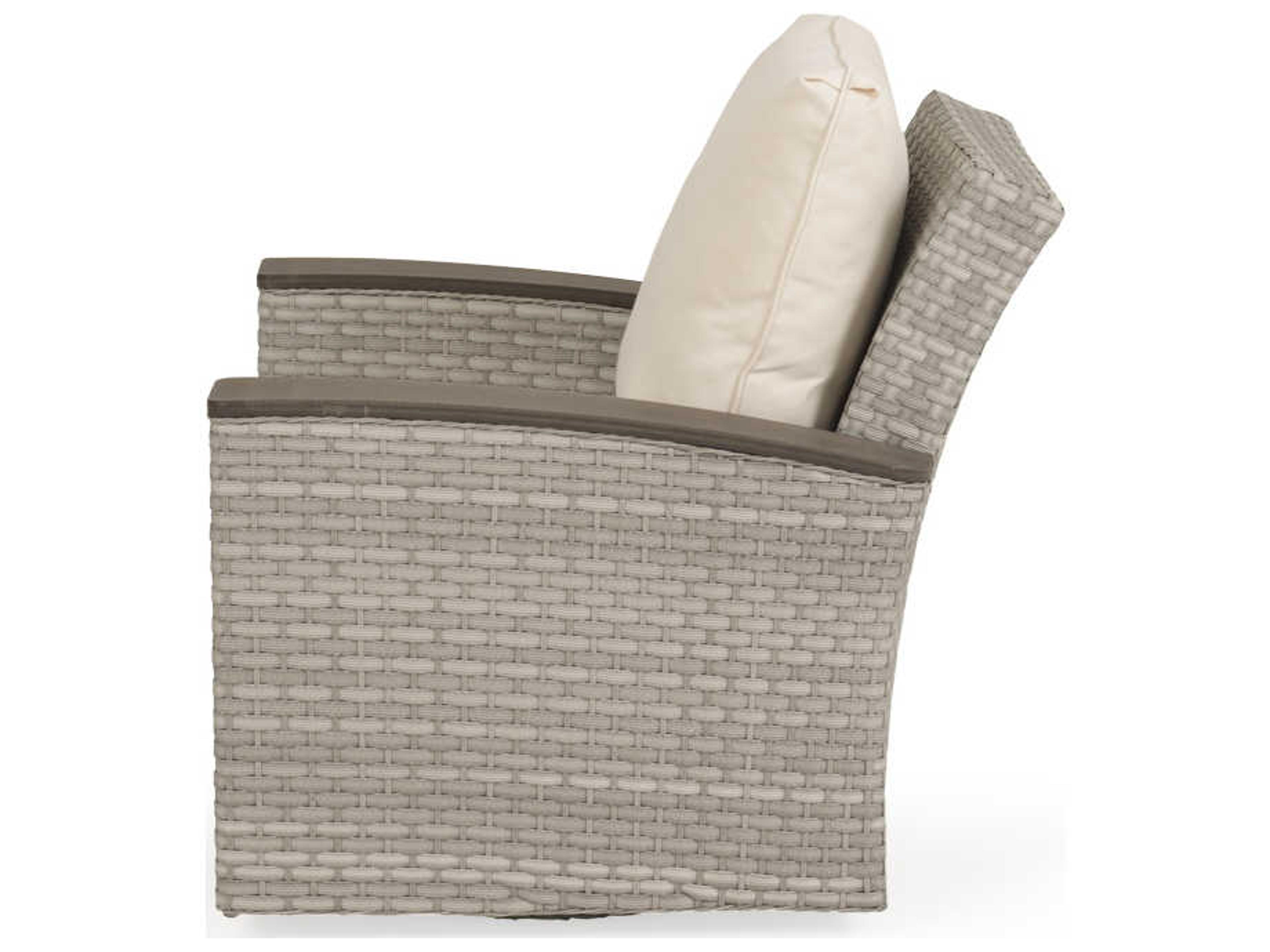 Watermark Living Adair Wicker Swivel Glider Outdoor Patio Lounge Chair