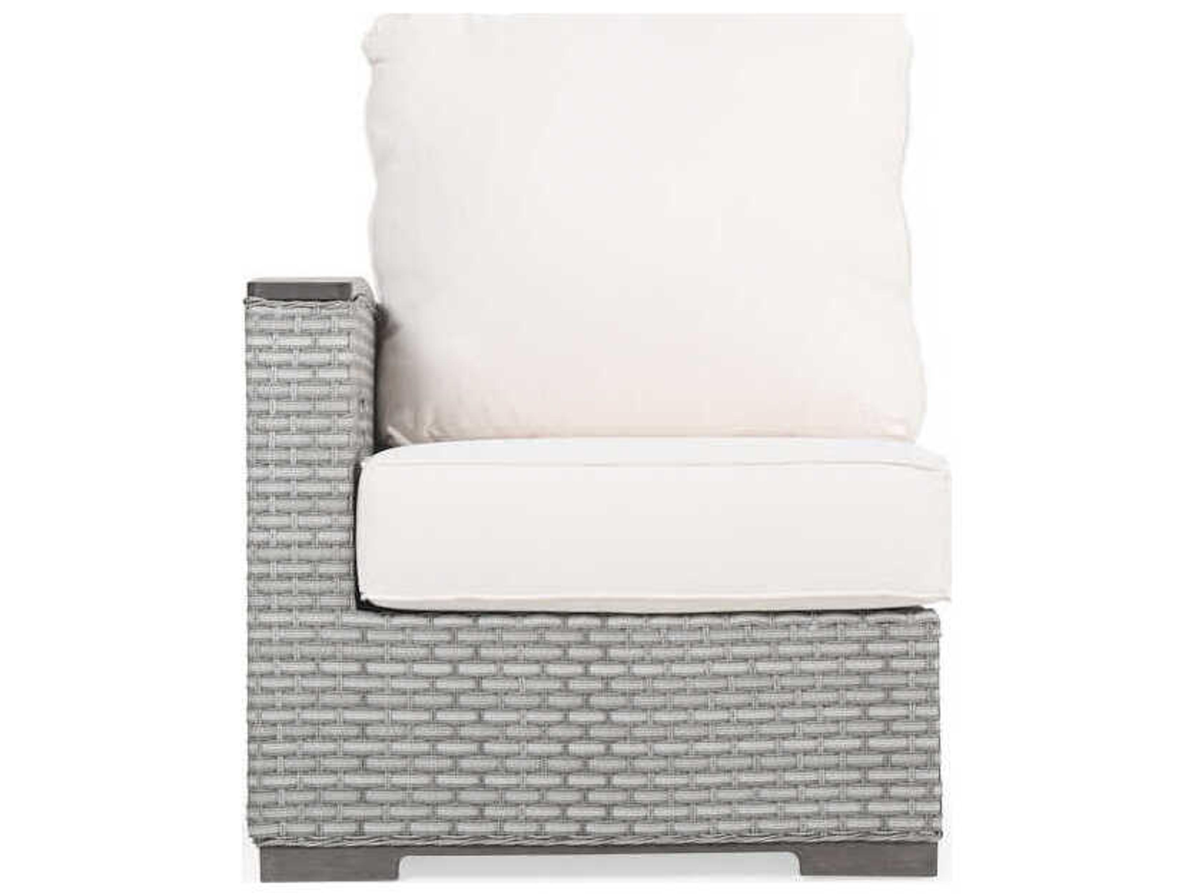 Watermark Living Adair Wicker Left Arm Facing Reclining Patio Lounge Chair