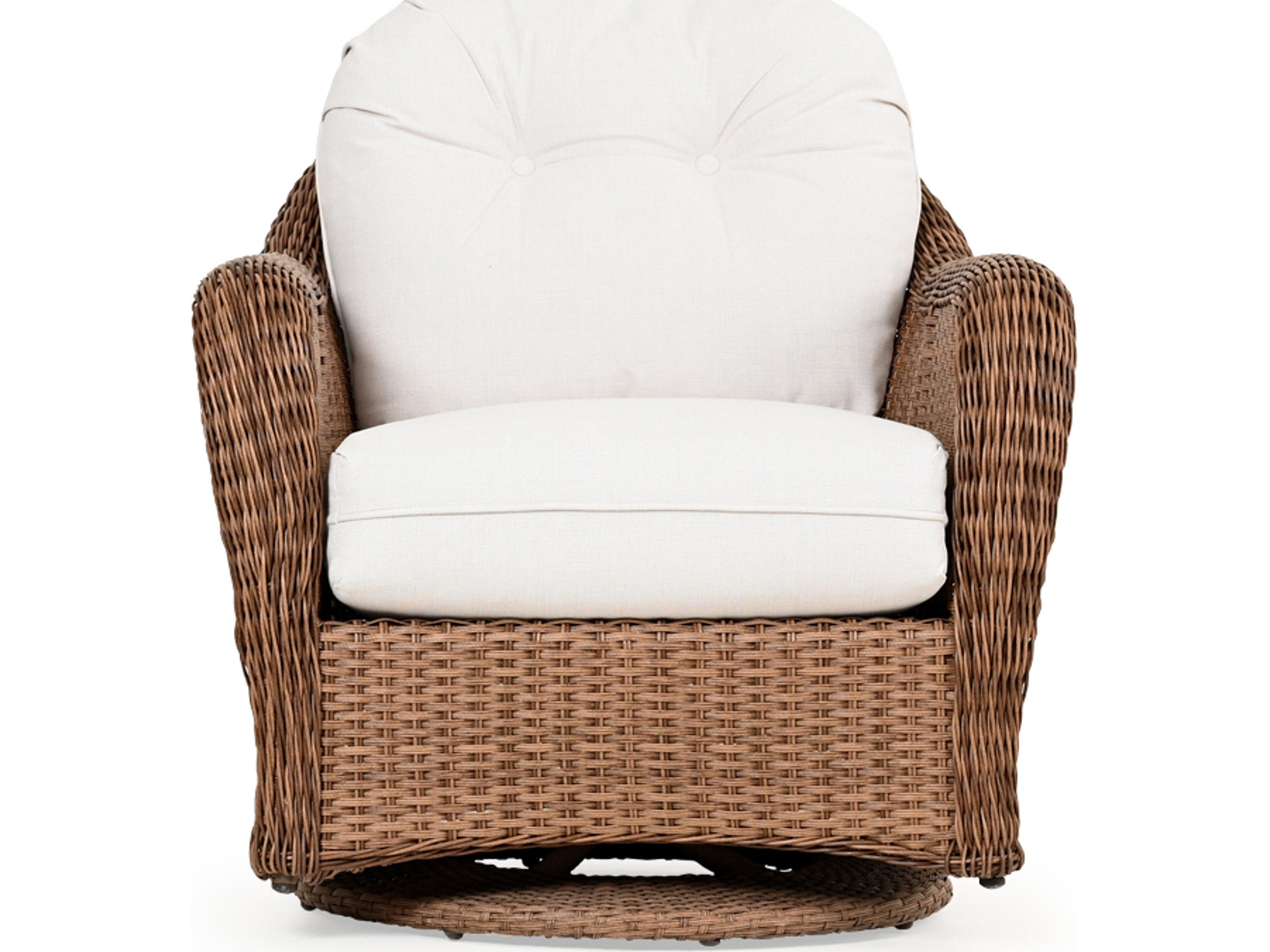 Watermark Living Edenton Wicker Swivel Glider Outdoor Lounge Chair