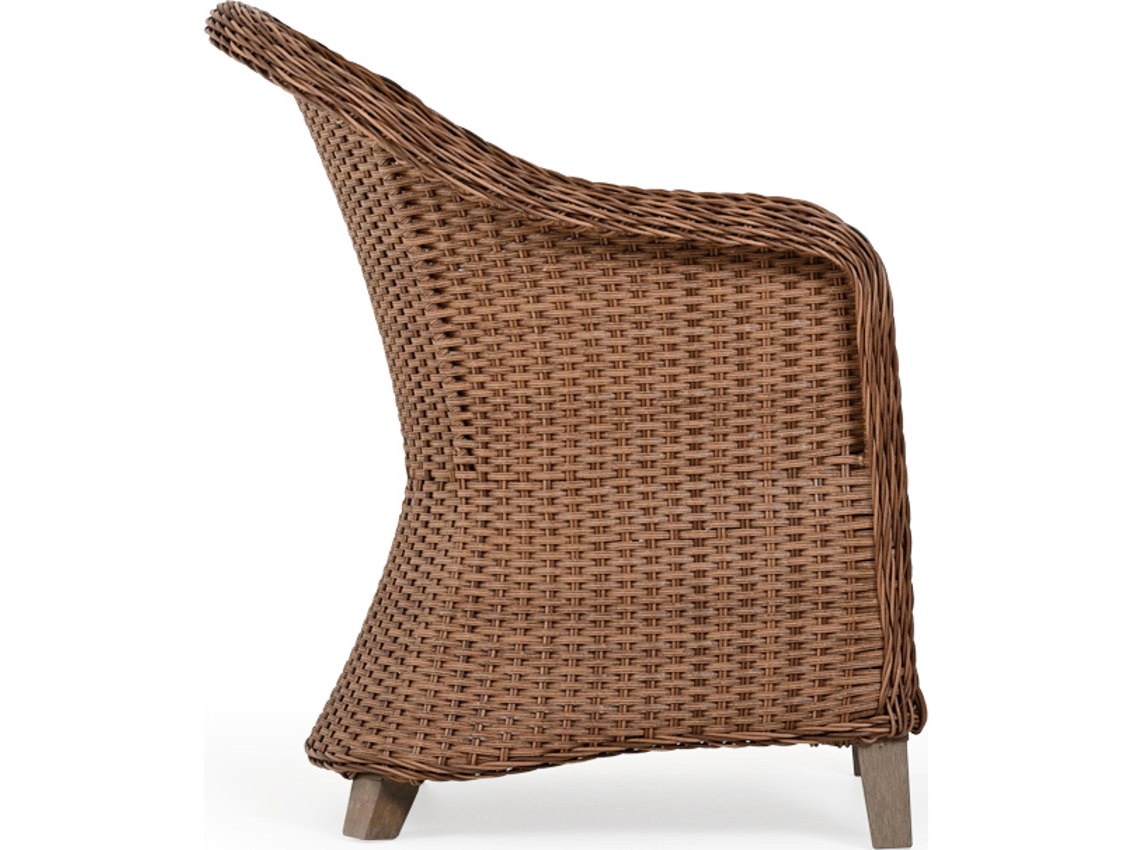 Watermark Living Edenton Wicker Patio Dining Arm Chair