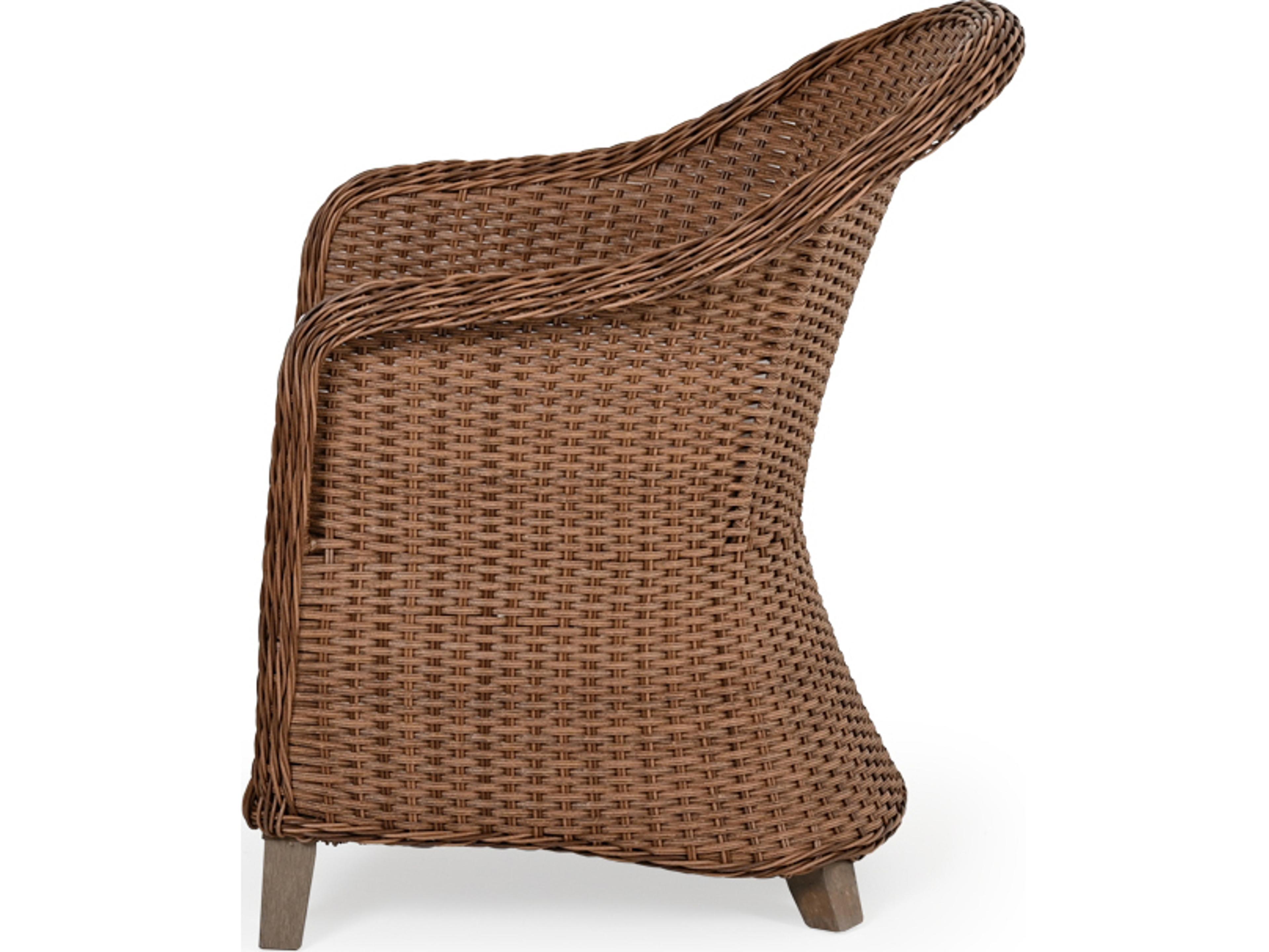 Watermark Living Edenton Wicker Patio Dining Arm Chair