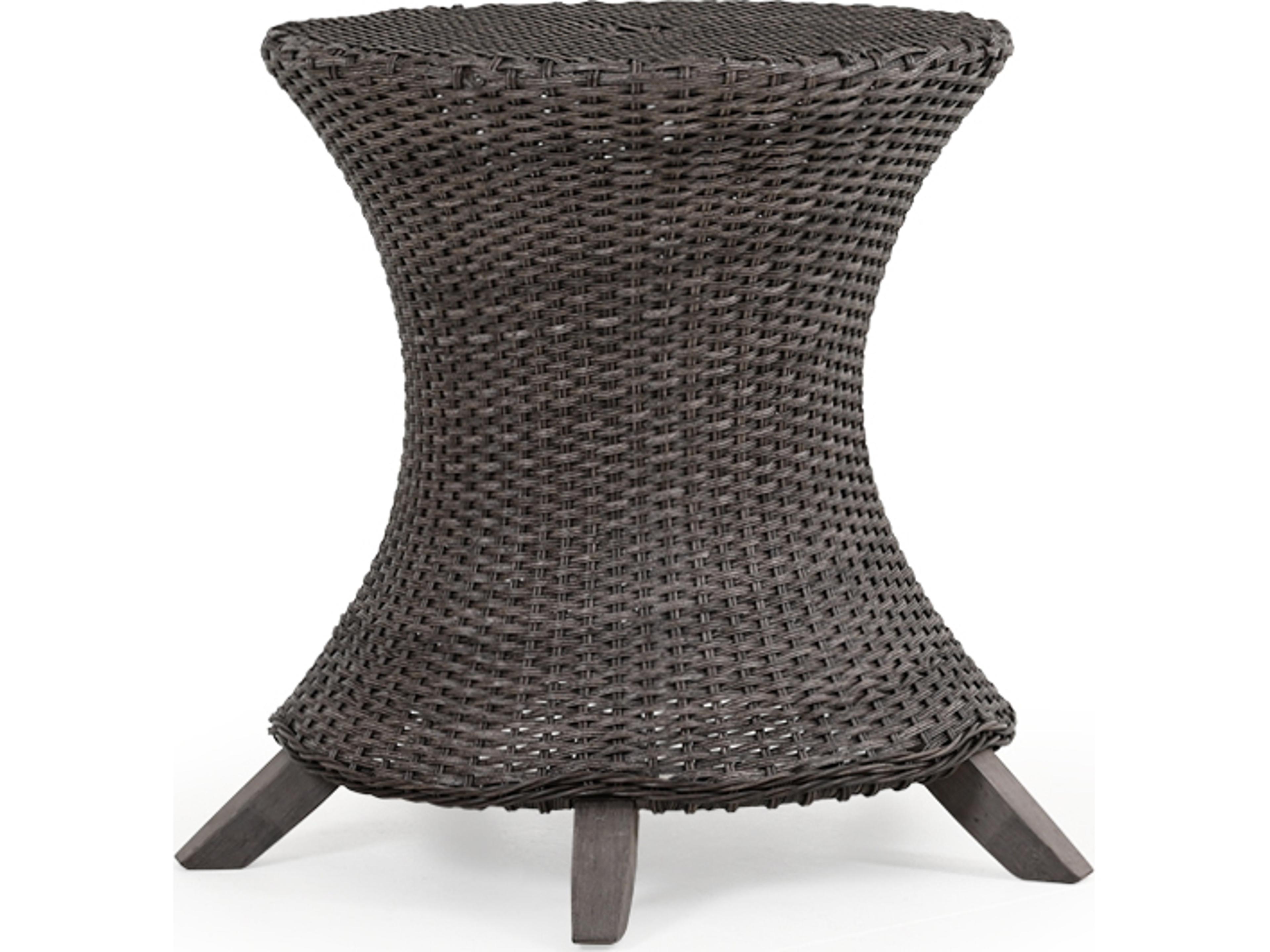 Watermark Living Edenton Wicker Round Dining Table Base