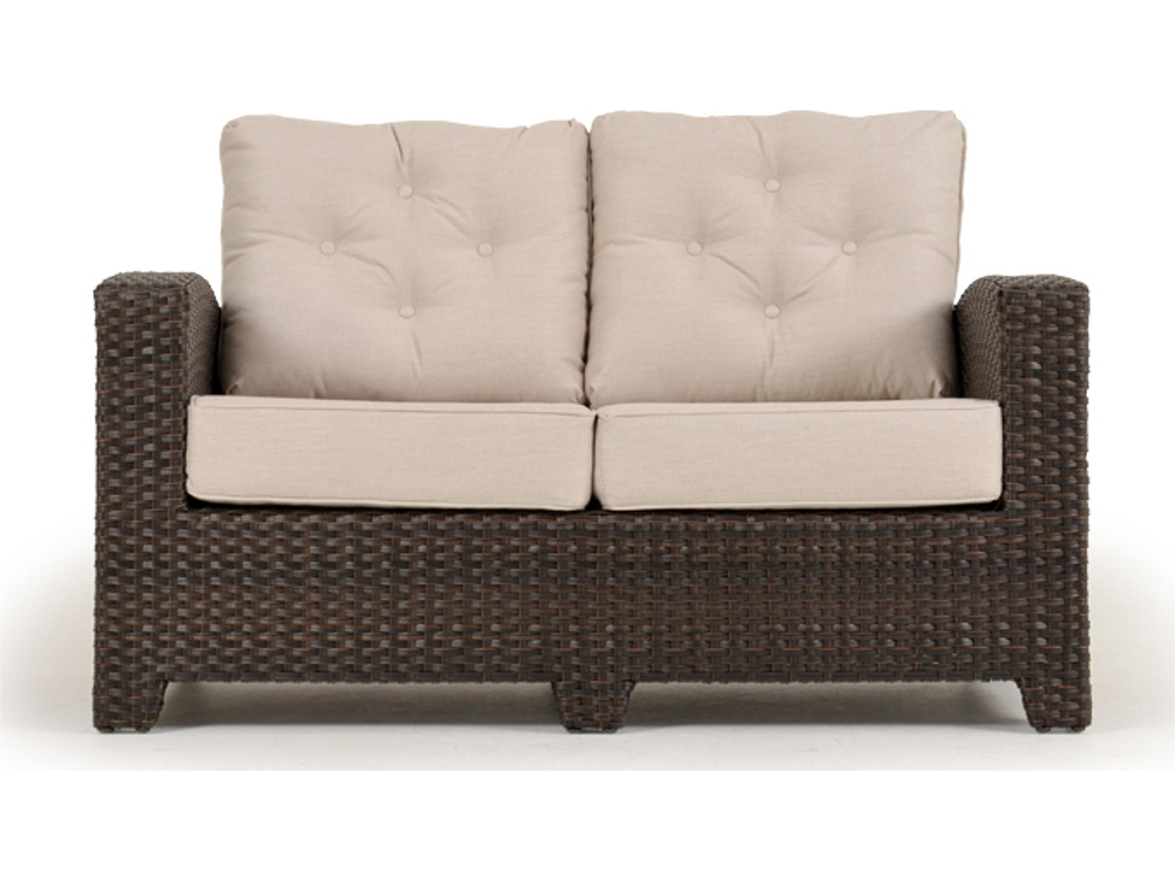 Watermark Living Seaside Wicker Outdoor Patio Loveseat