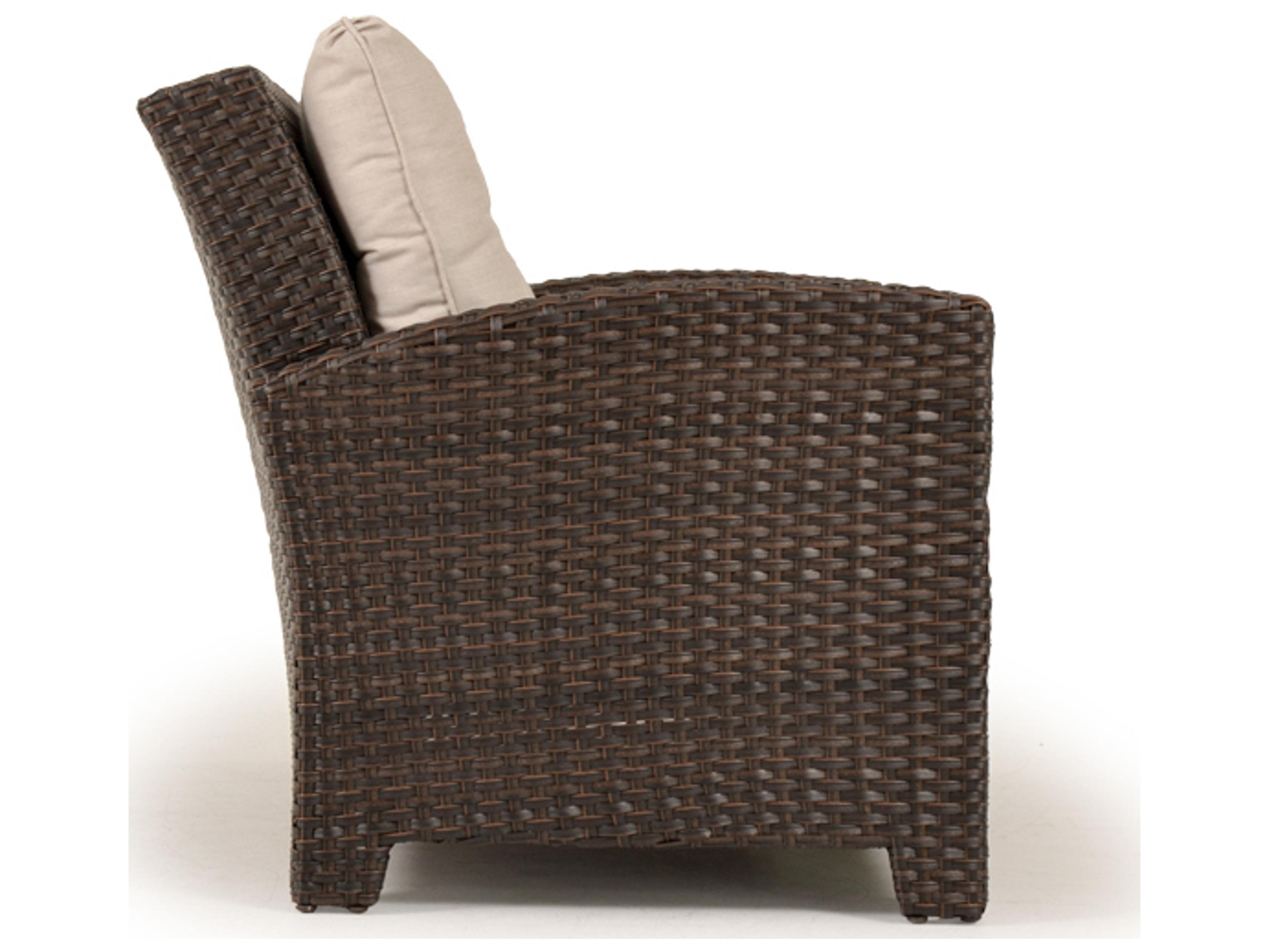 Watermark Living Seaside Wicker Outdoor Patio Loveseat