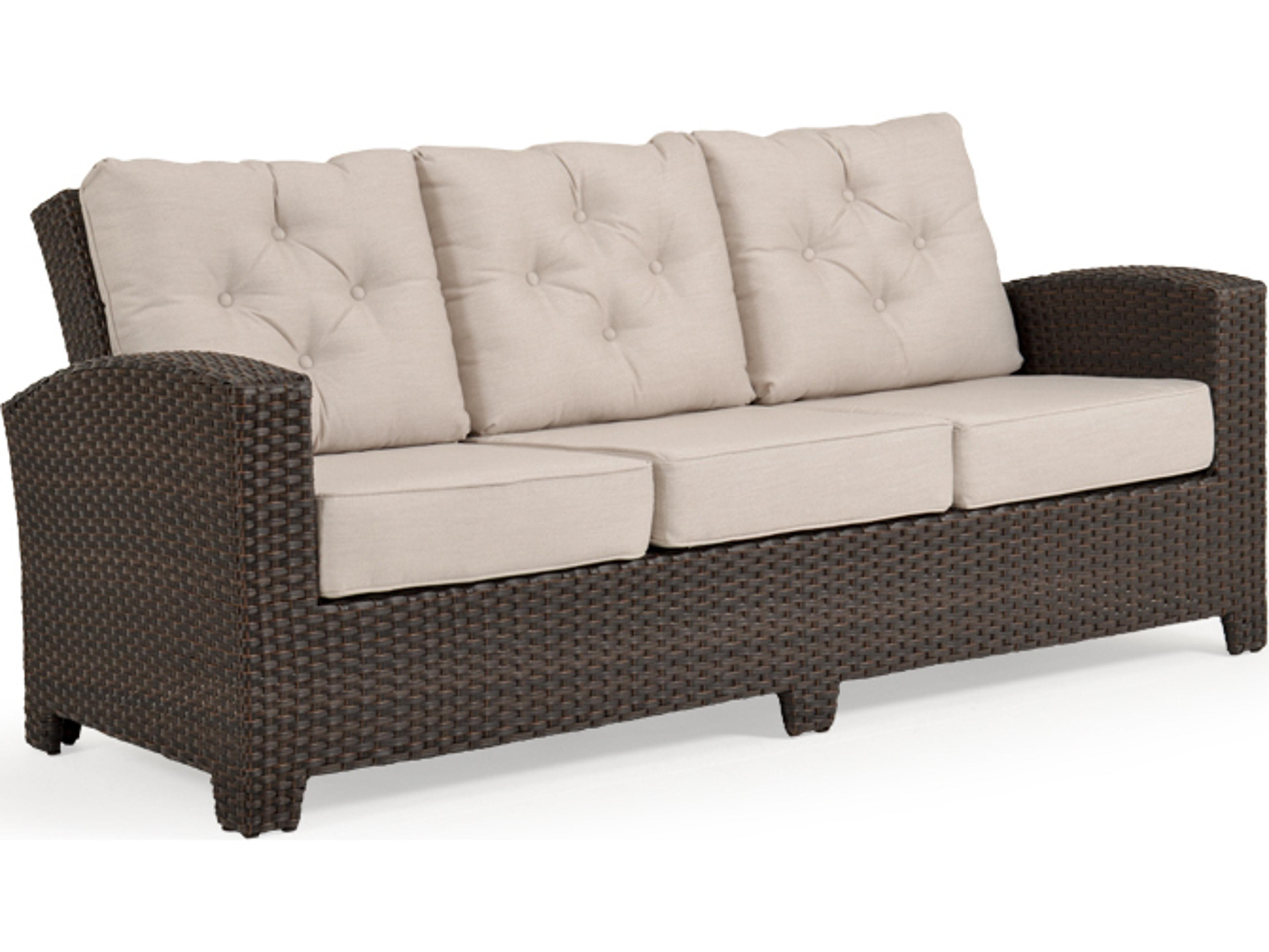 Watermark Living Seaside Wicker Outdoor Patio Sofa