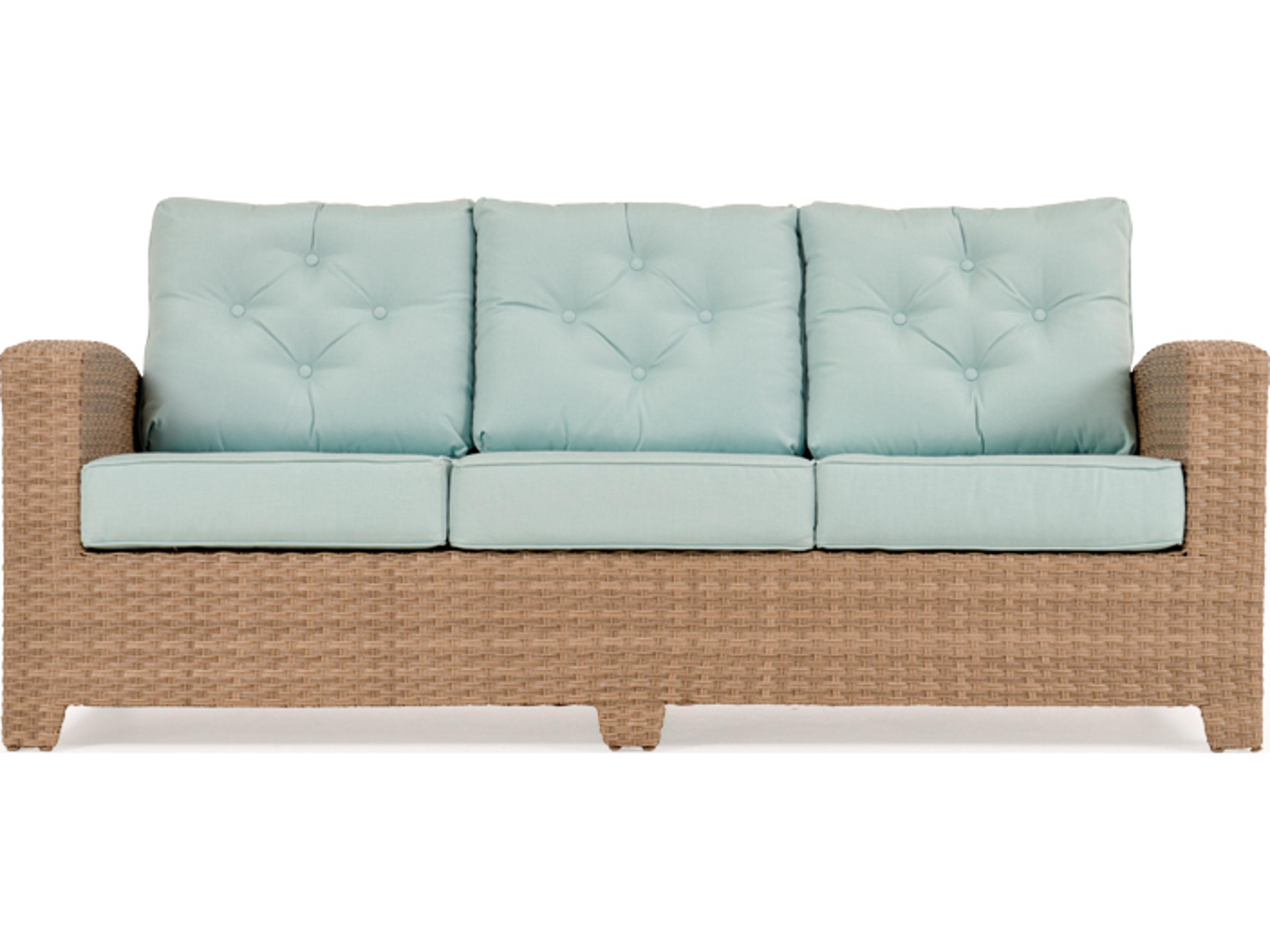 Watermark Living Seaside Wicker Outdoor Patio Sofa