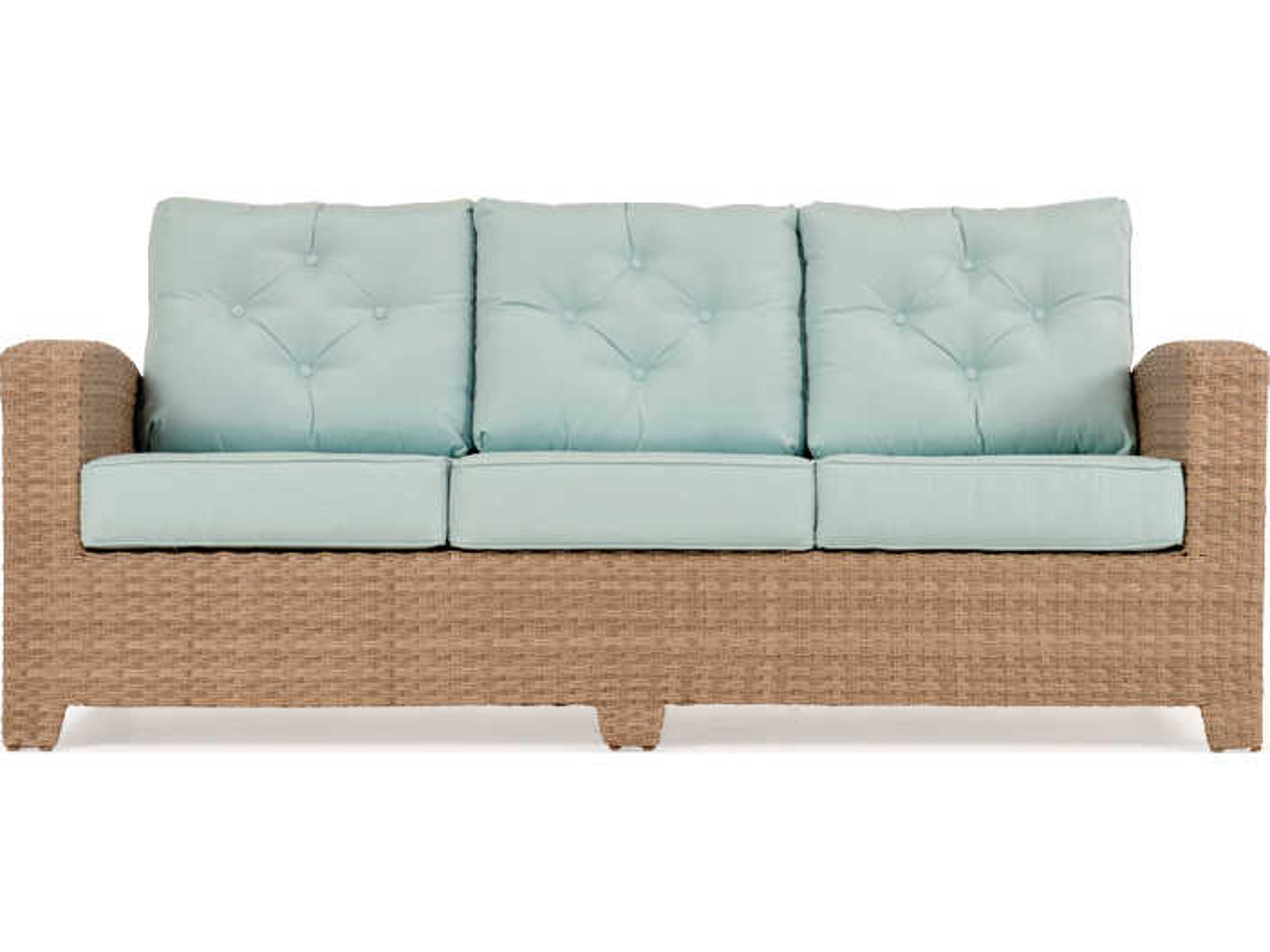 Quick Ship Seaside Wicker Patio Sofa