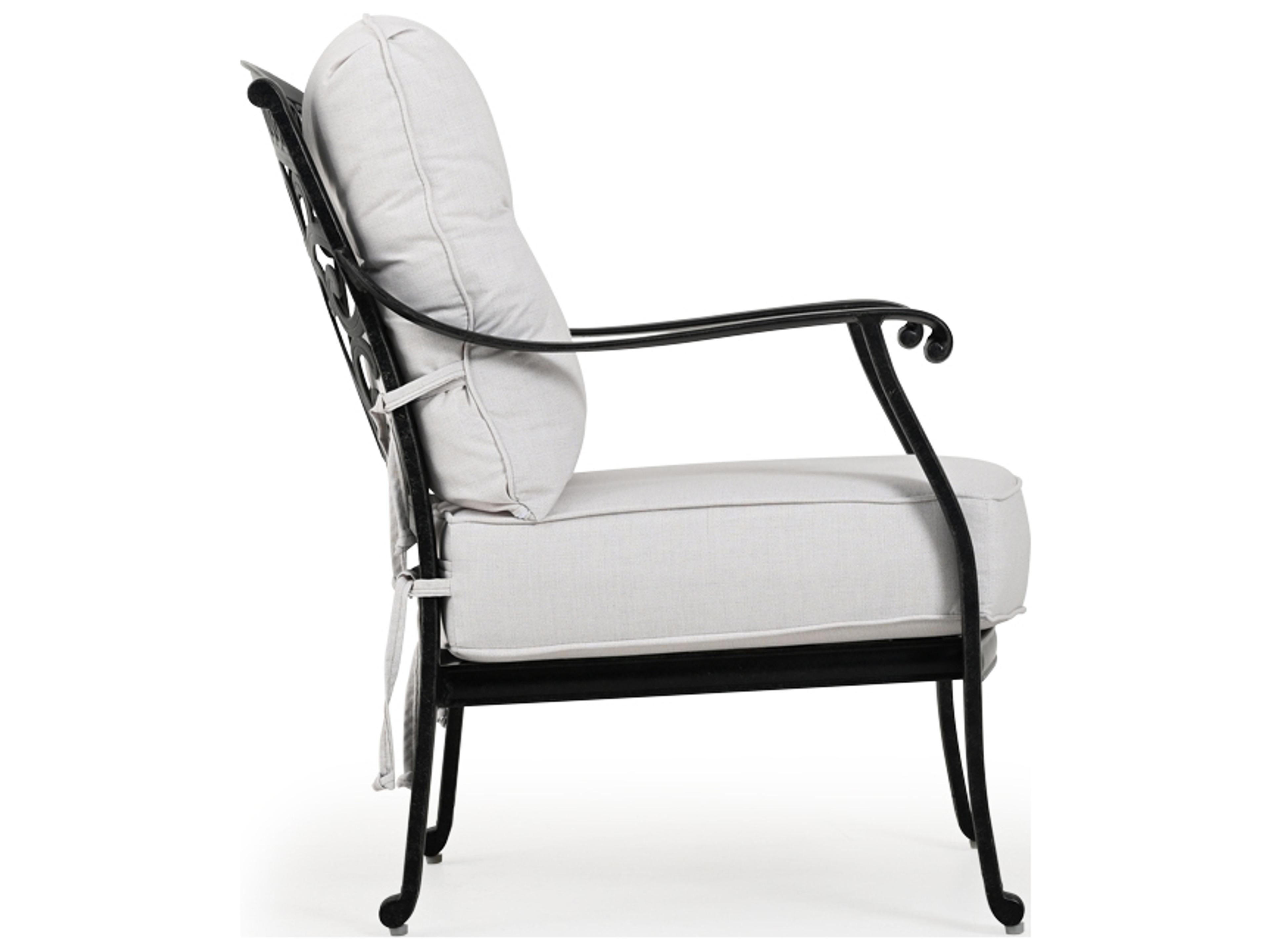 Watermark Living Dauphine Cast Aluminum Outdoor Lounge Chair