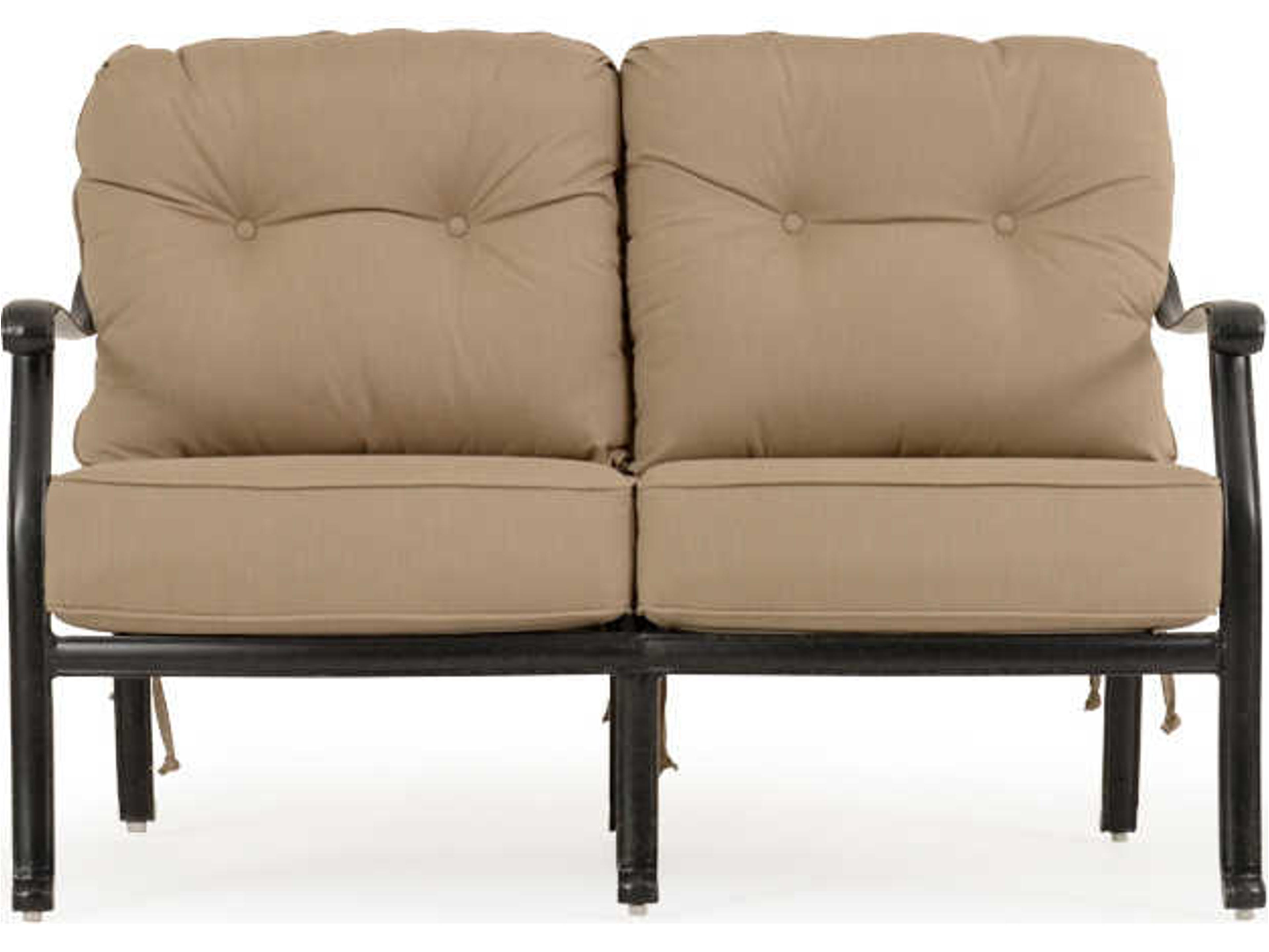 Quick Ship Dauphine Cast Aluminum Outdoor Loveseat