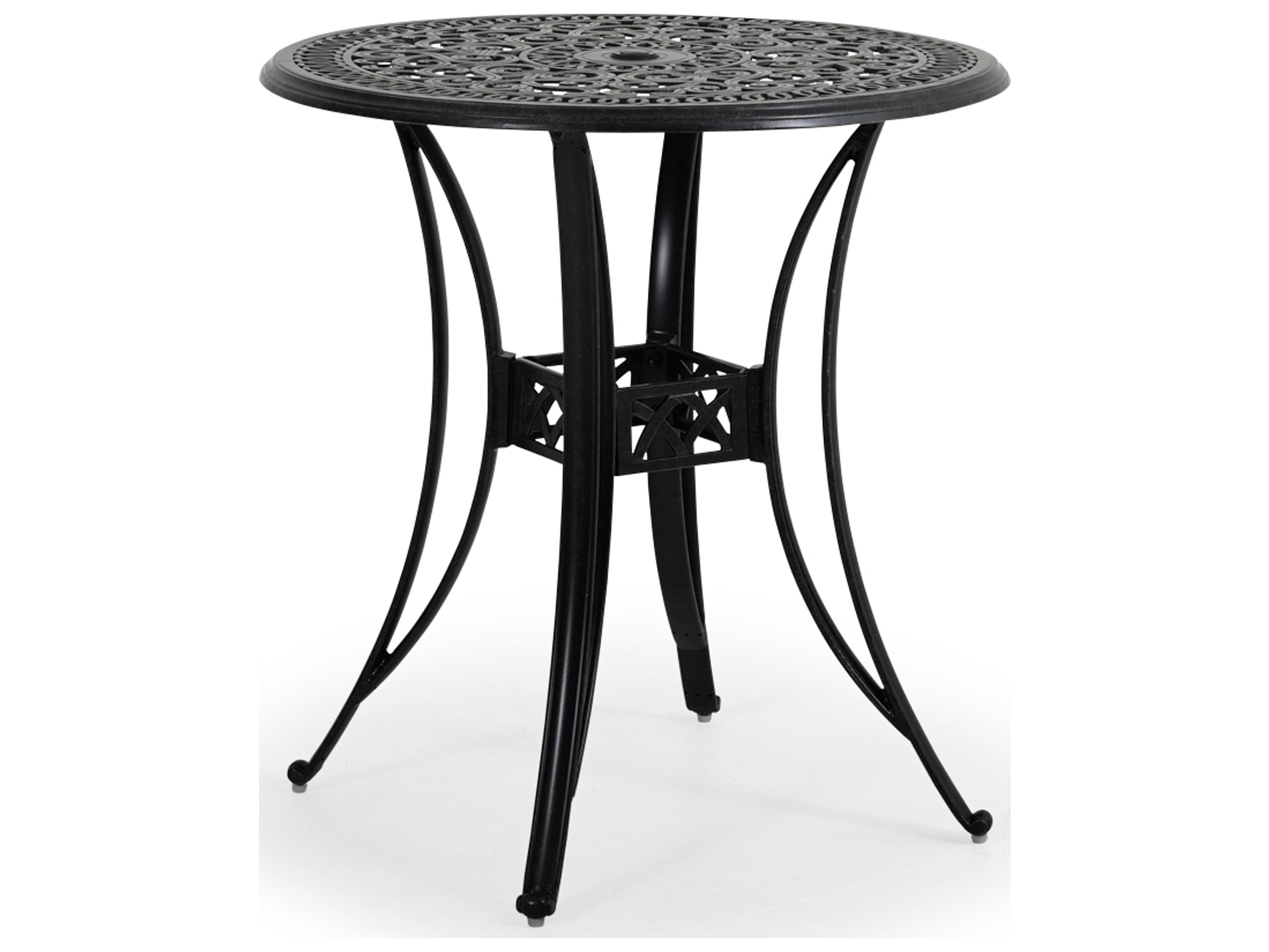 Watermark Living Dauphine Cast Aluminum Round Patio Bar Table