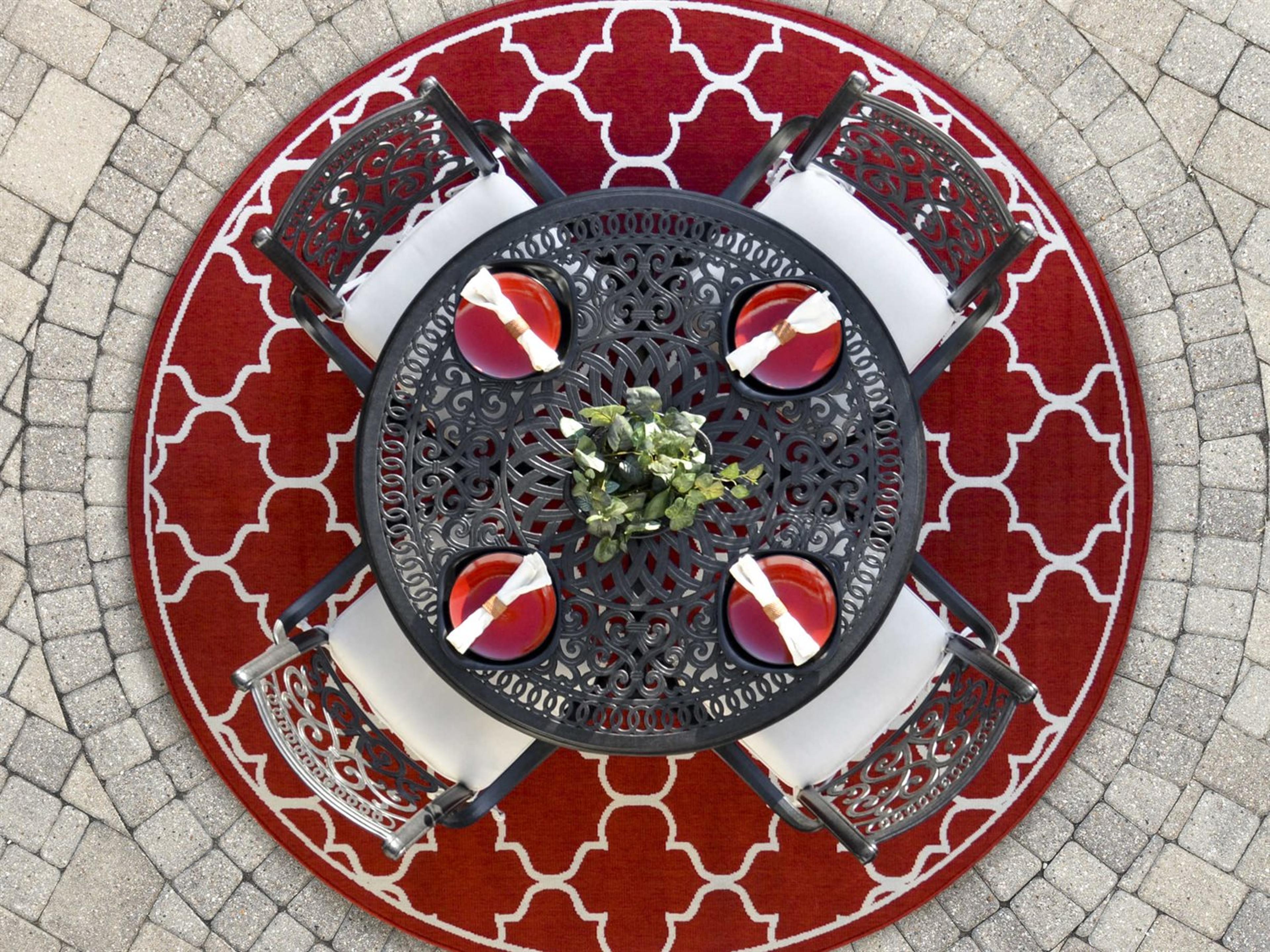 Dauphine Cast Aluminum Patio Dining Set