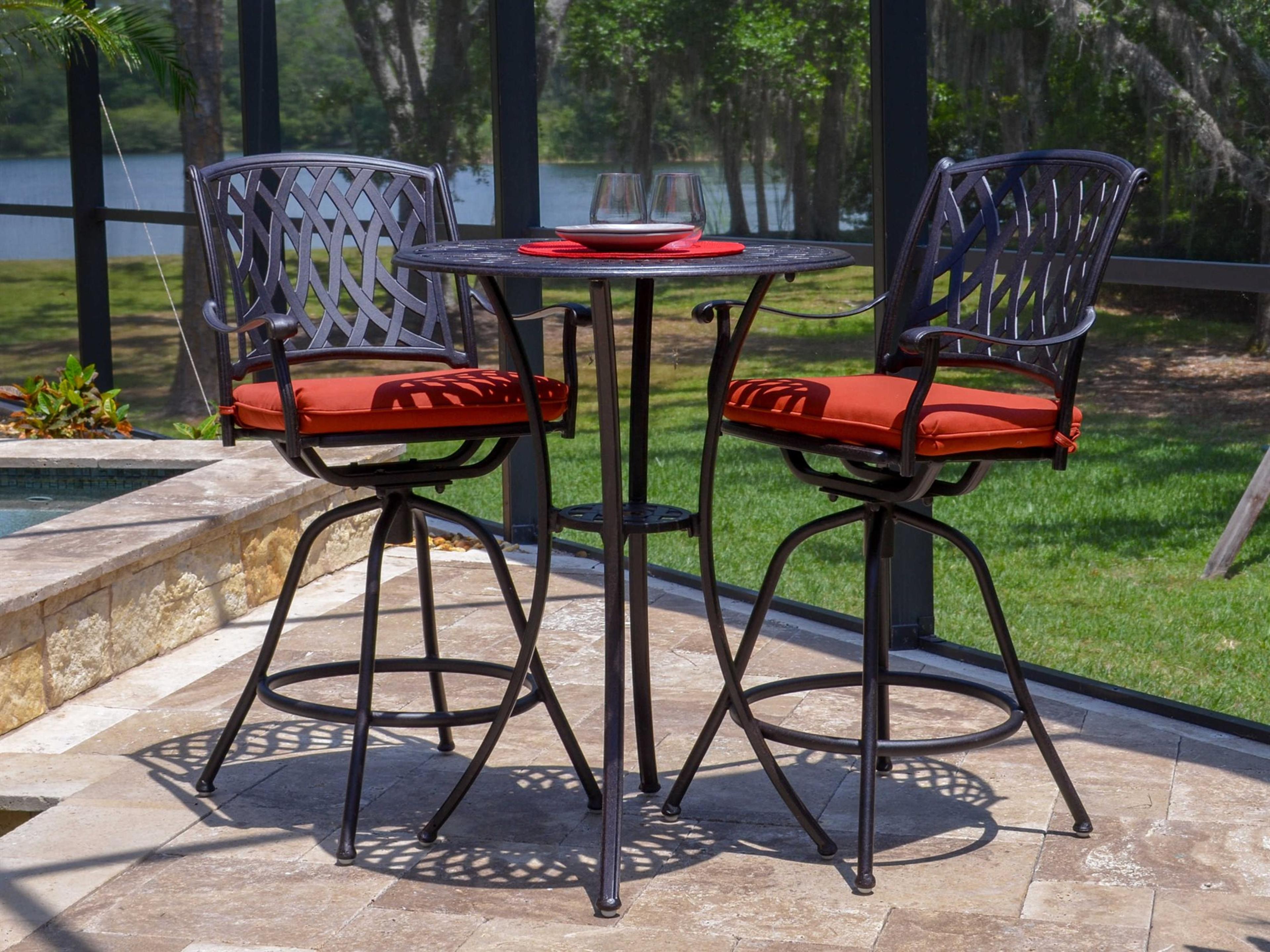 Oxford Cast Aluminum Bar Set