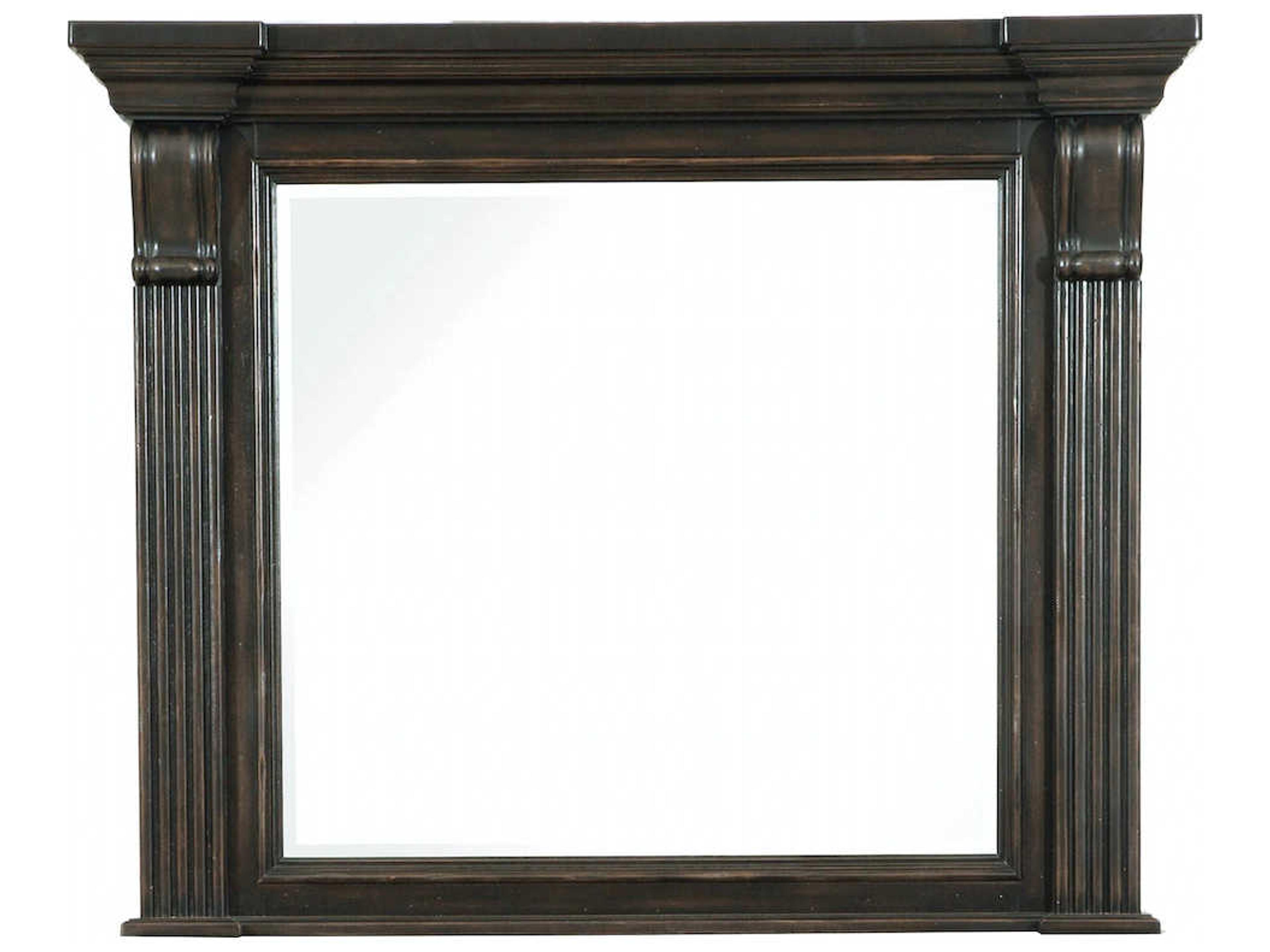 Caldwell Dark Brown Espresso Dresser Mirror