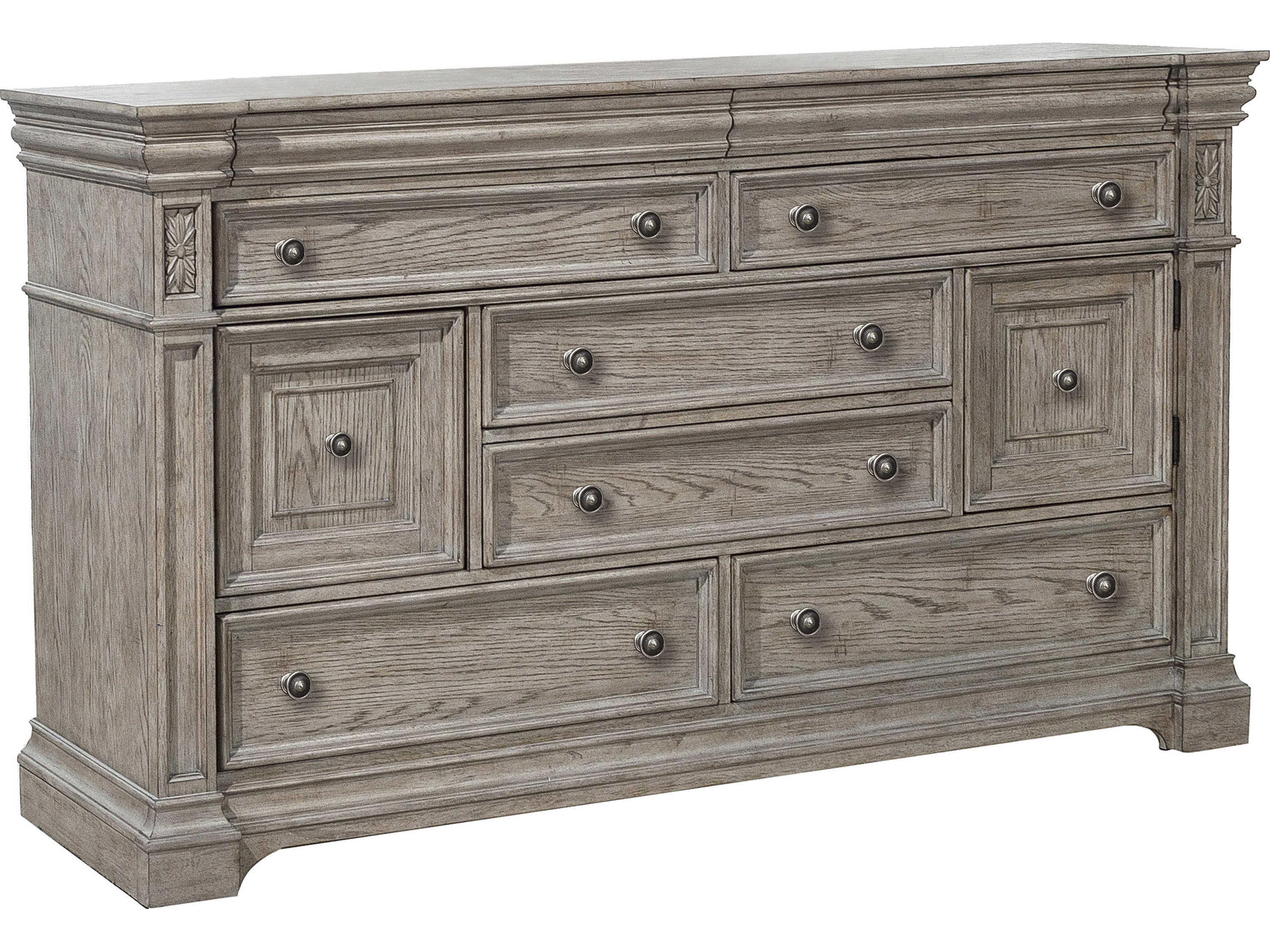 Kingsbury 8-Drawer Dresser in French Gray
