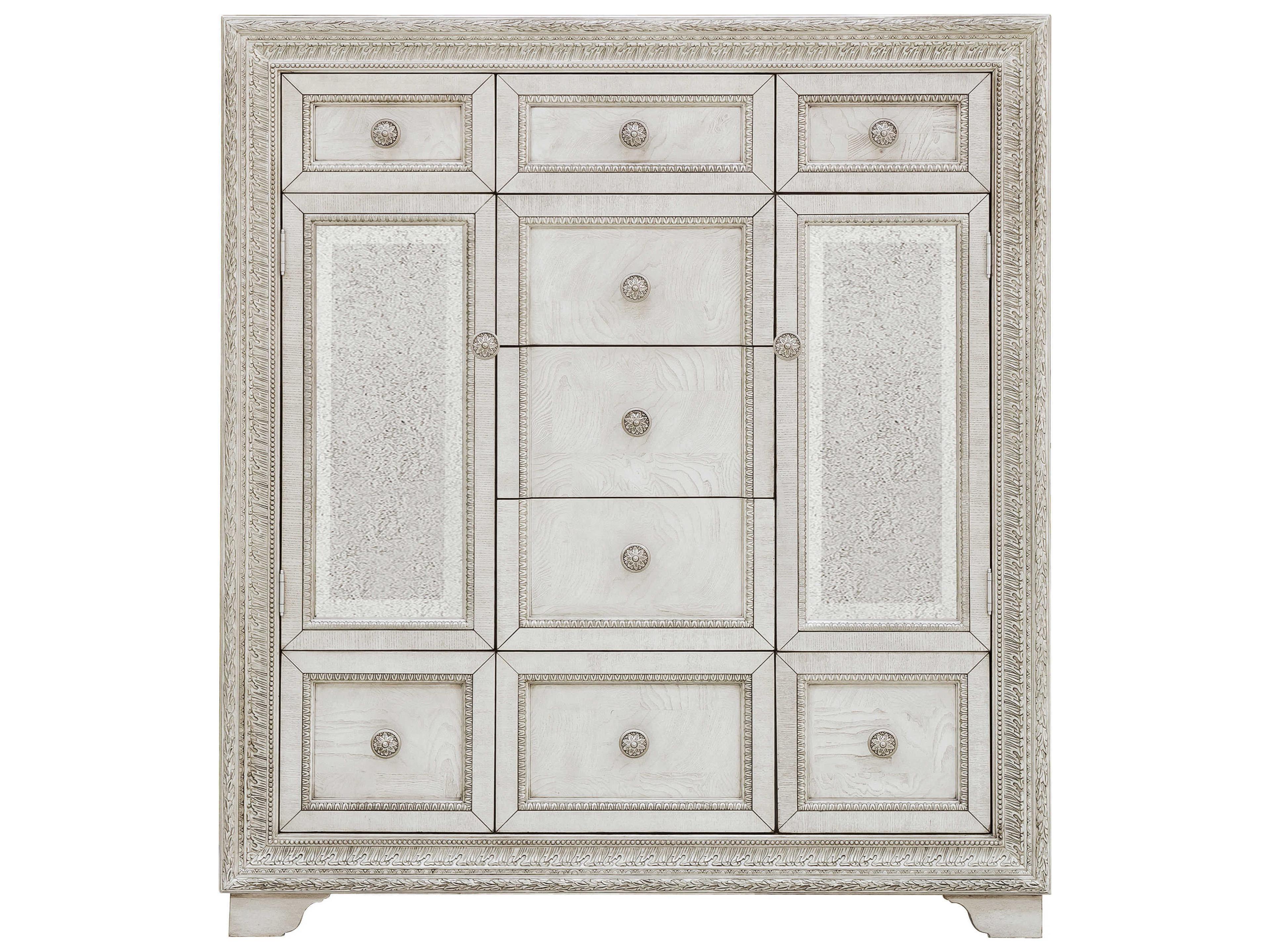 Pulaski Camila Creamy White Rubberwood Accent Chest